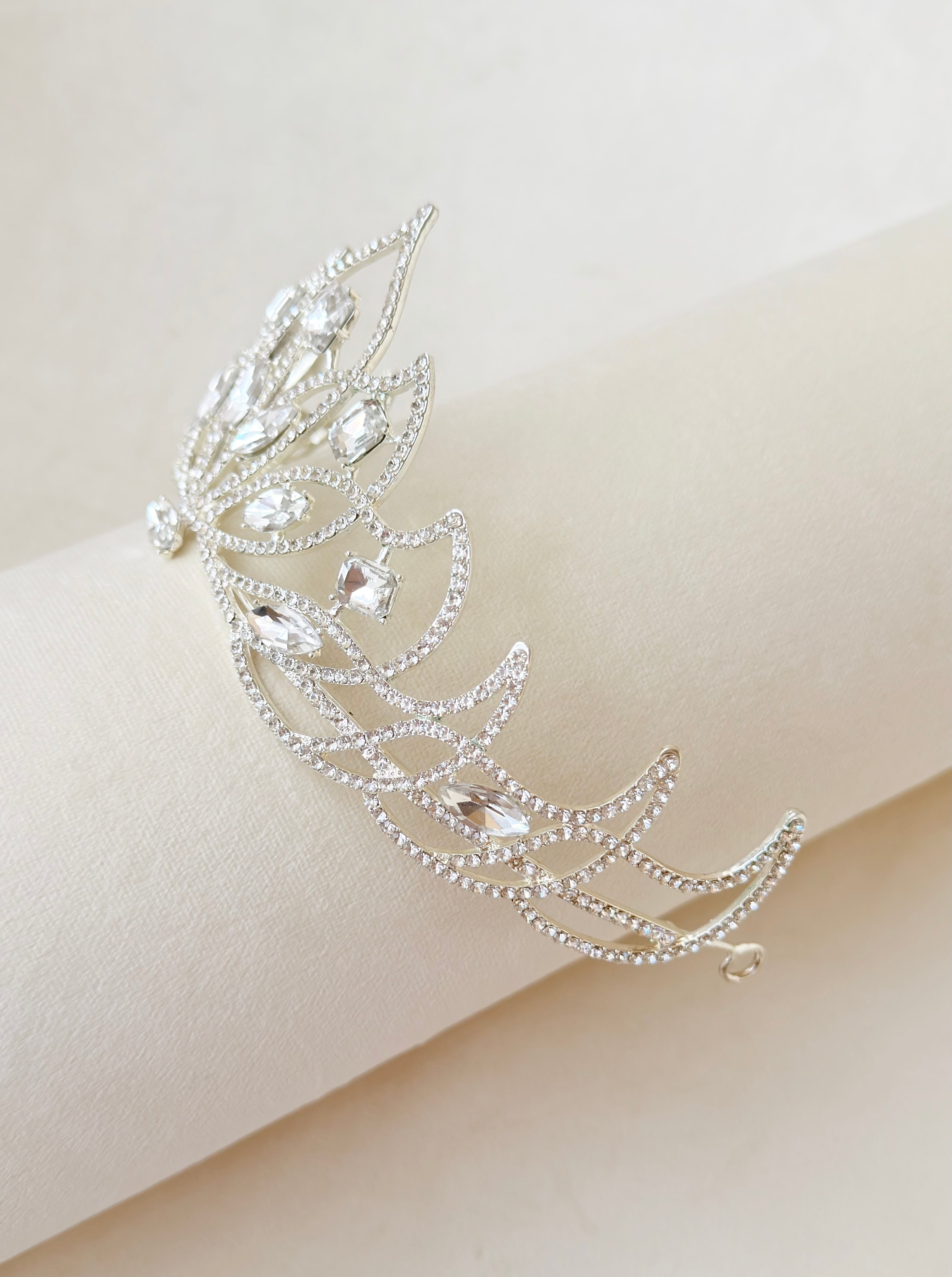 Silver Crystal Crown