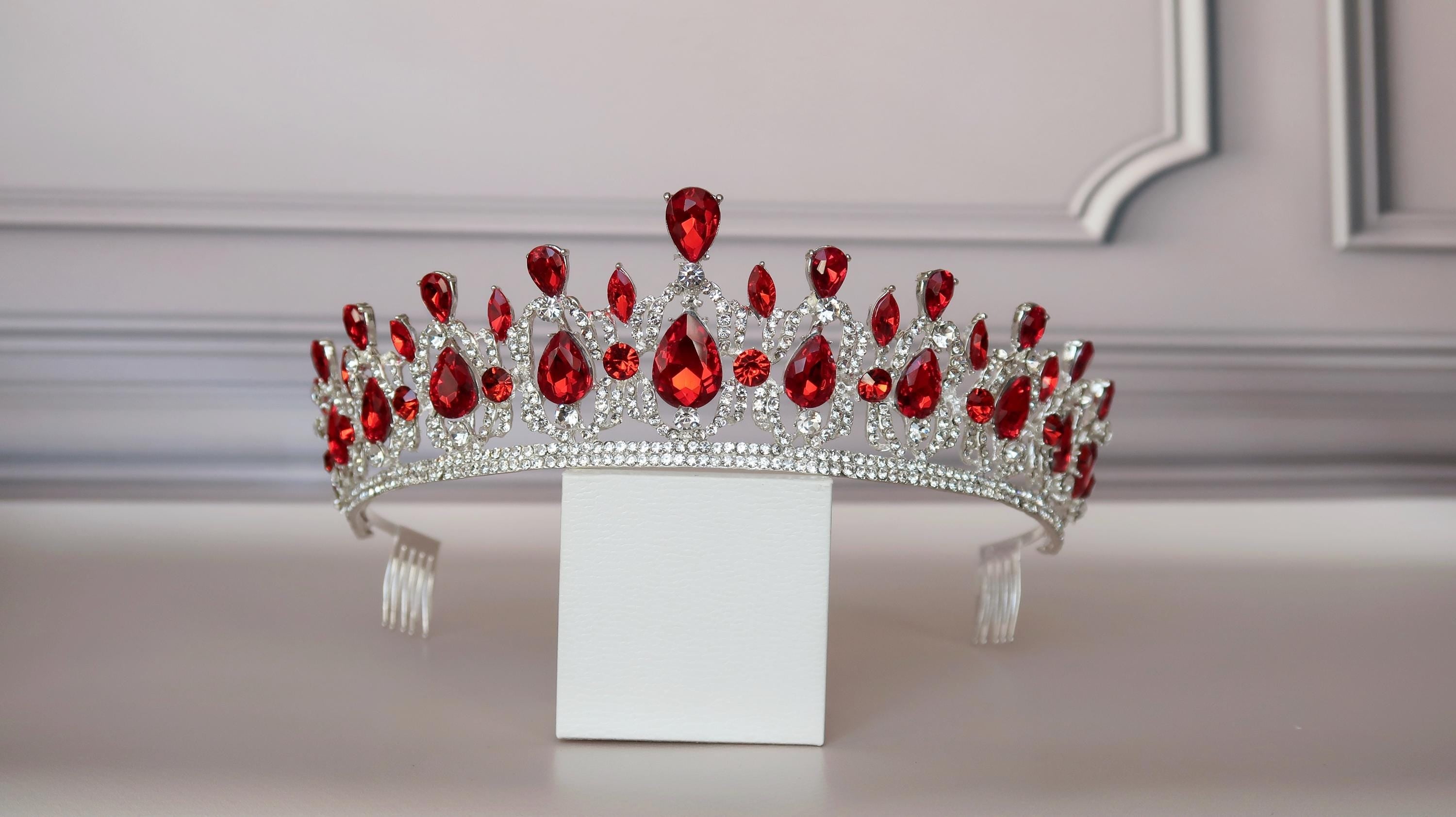 Red Crystal Headpiece, Princess tiara