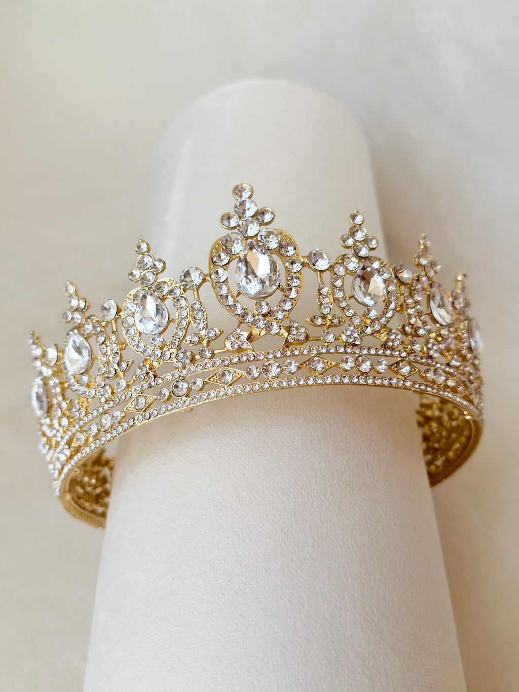 Gold Halo Crown Solara