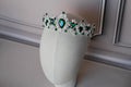 Emerald Green Rhinestone Tiara