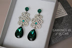 Emerald tiara, Green wedding crown