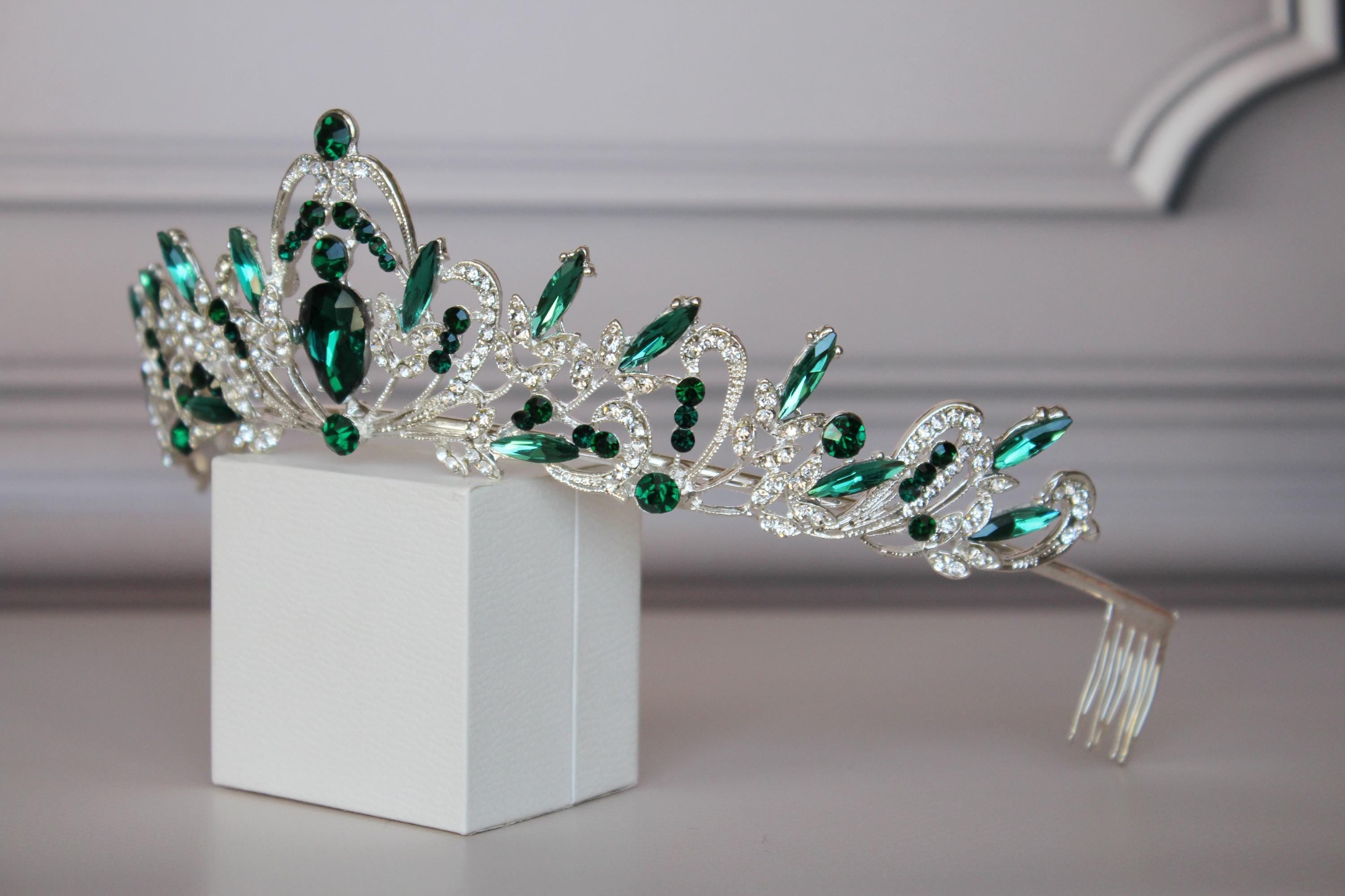 Emerald Green Tiara