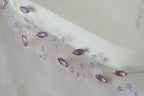 Purple Bridal Headband: Lavender Opal Hair Vine, Amethyst Jewelry