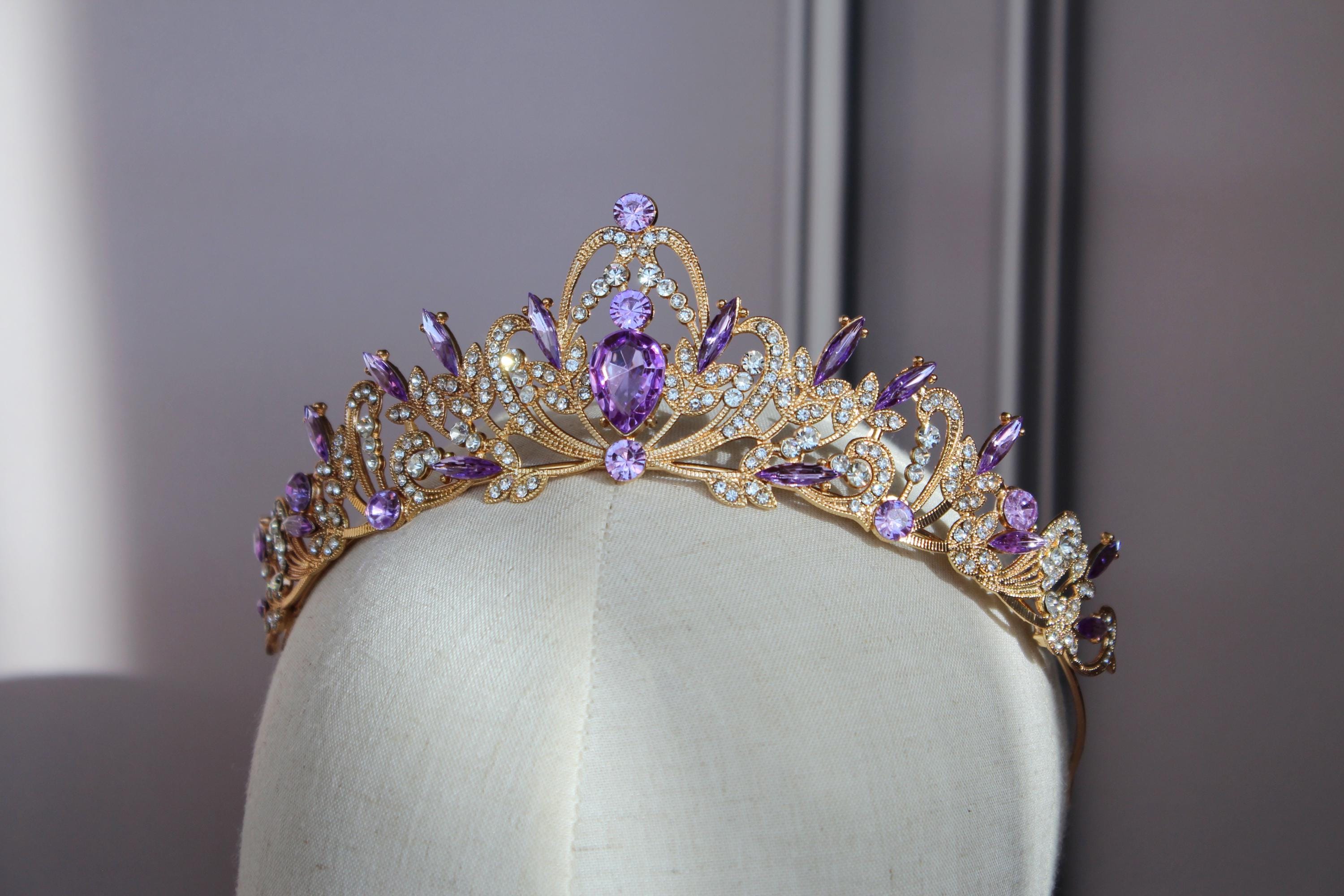 Purple Sofia tiara