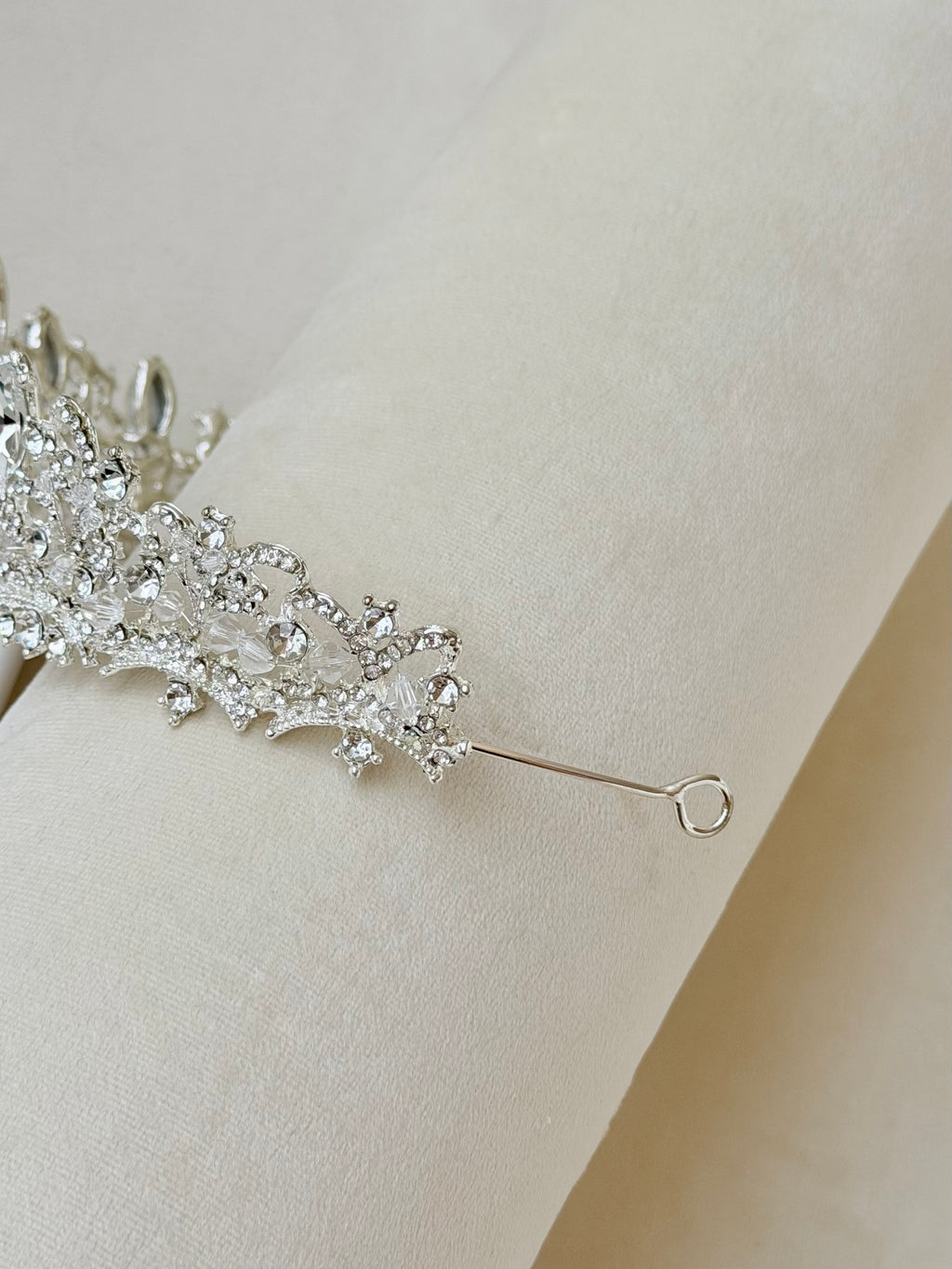 Crystal Silver Tiara