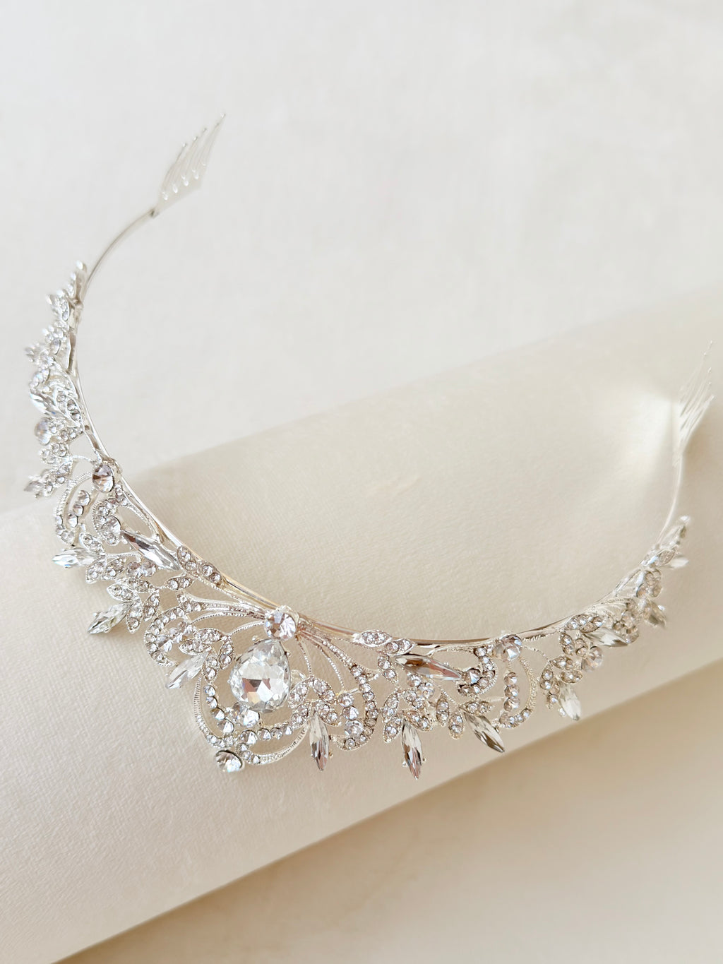 Silver Ballet tiara