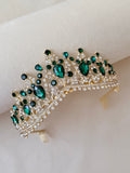 Green Emerald tiara