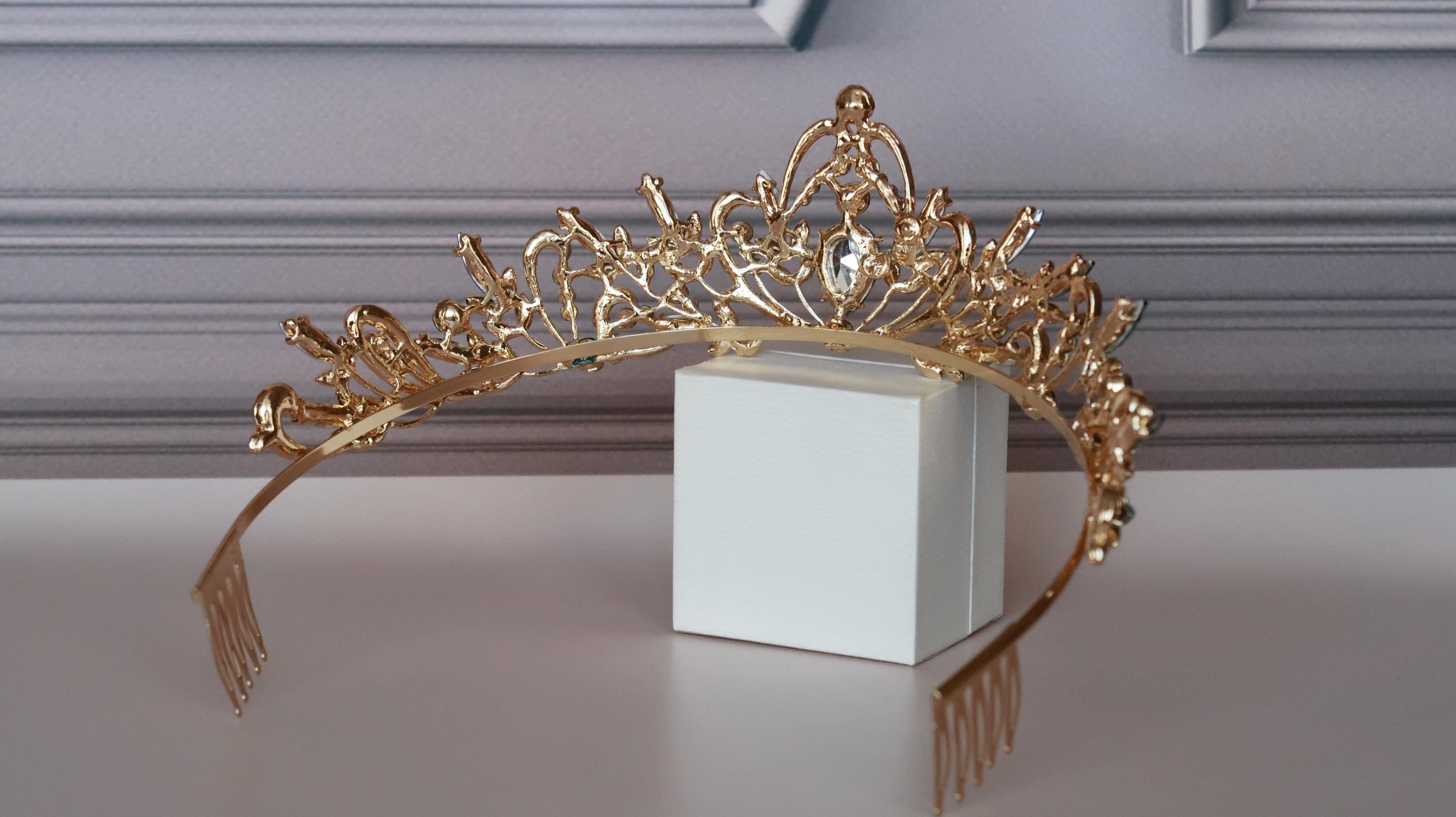 Eliza Green-Emerald Tiara