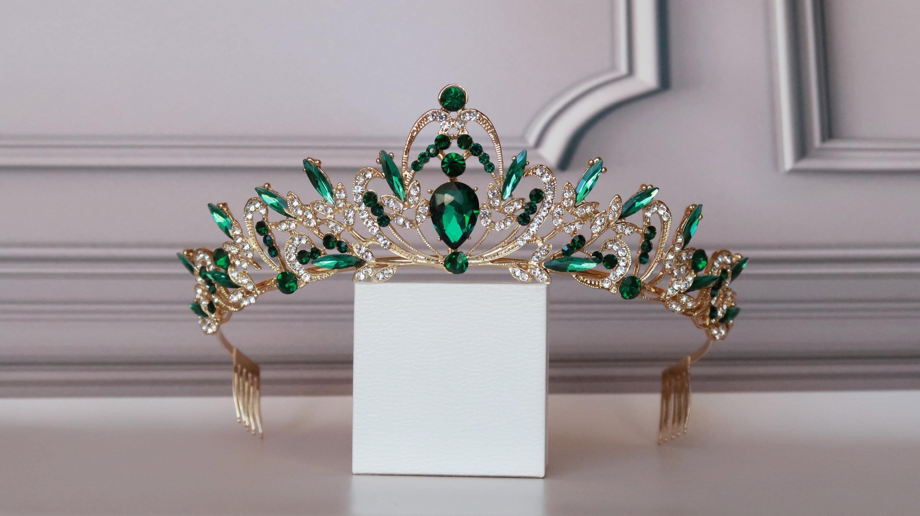 Eliza Green-Emerald Tiara