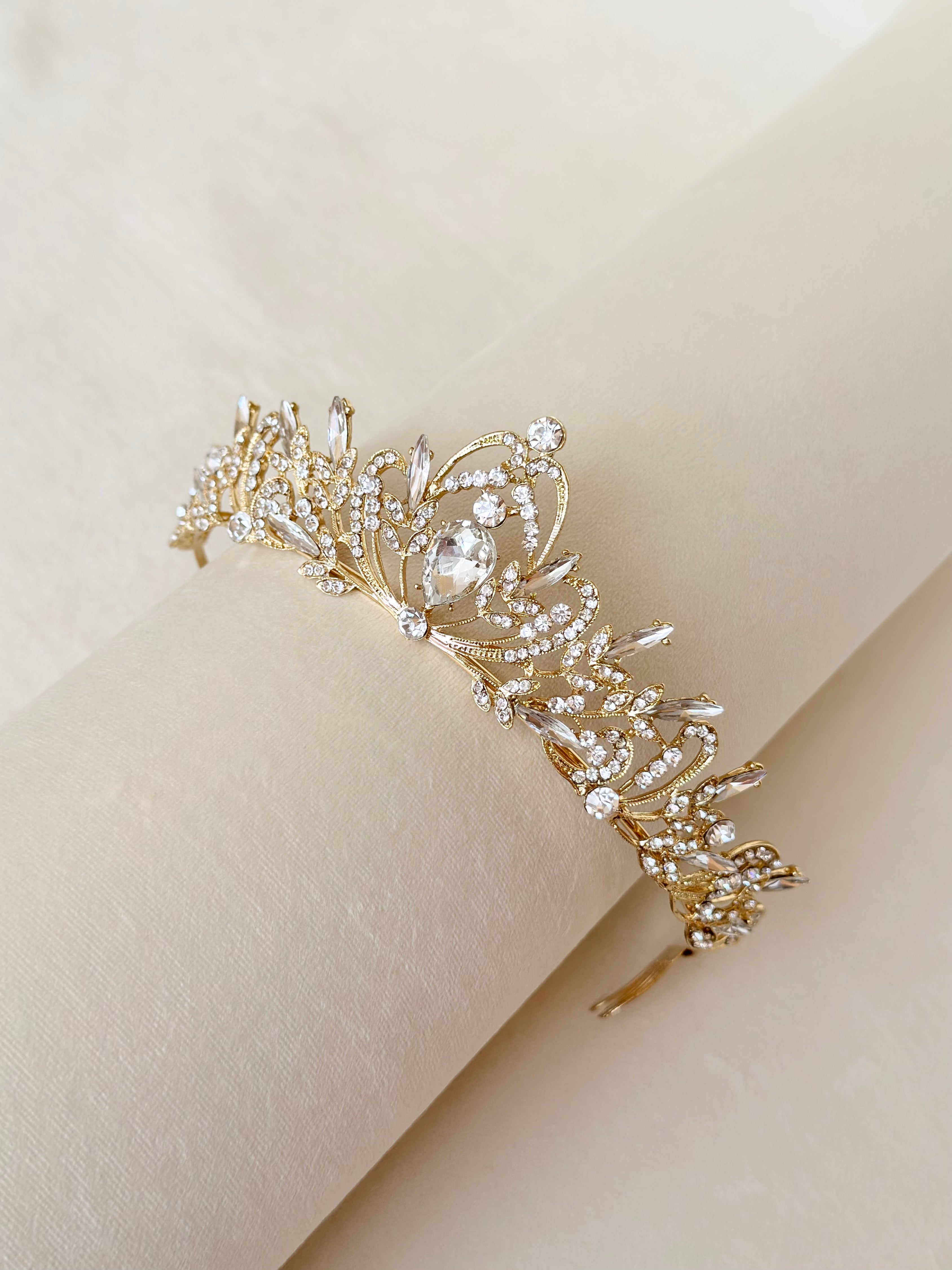 Gold Ballet tiara
