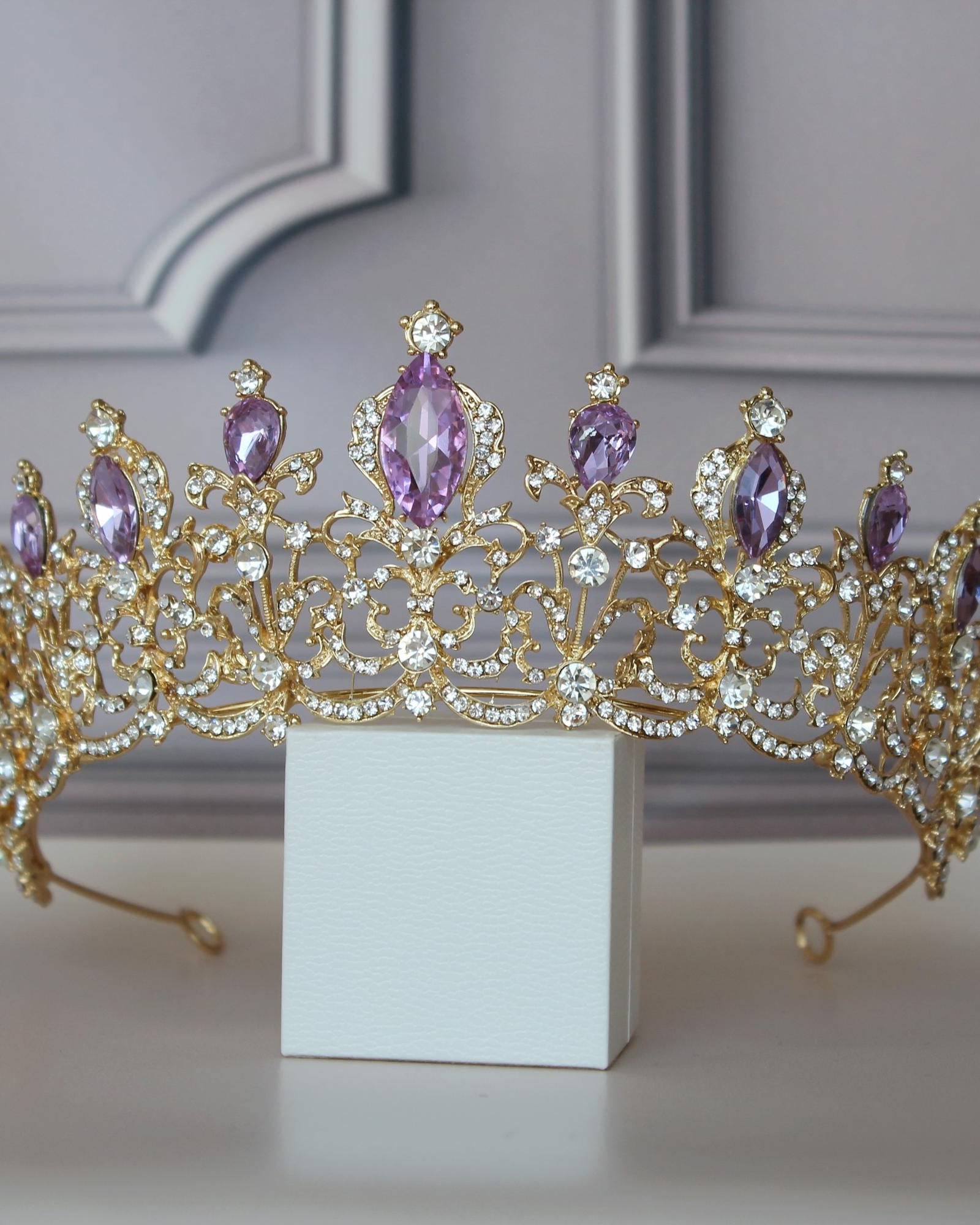 Purple Rapunzel Tiara