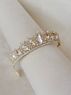 Petite Gold Tiara – Elegant Small Ballet Crown