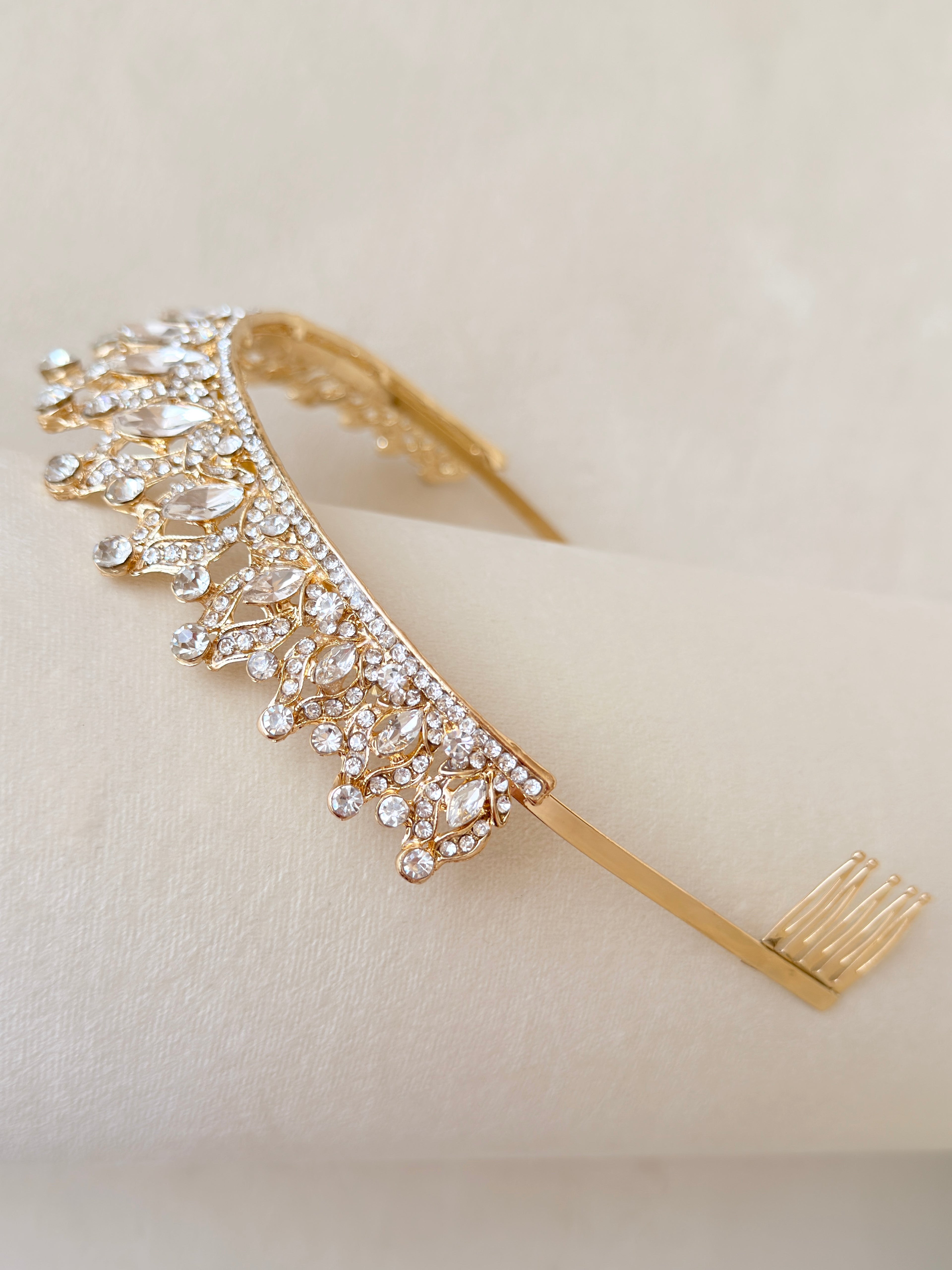 Gold Ballet Tiara