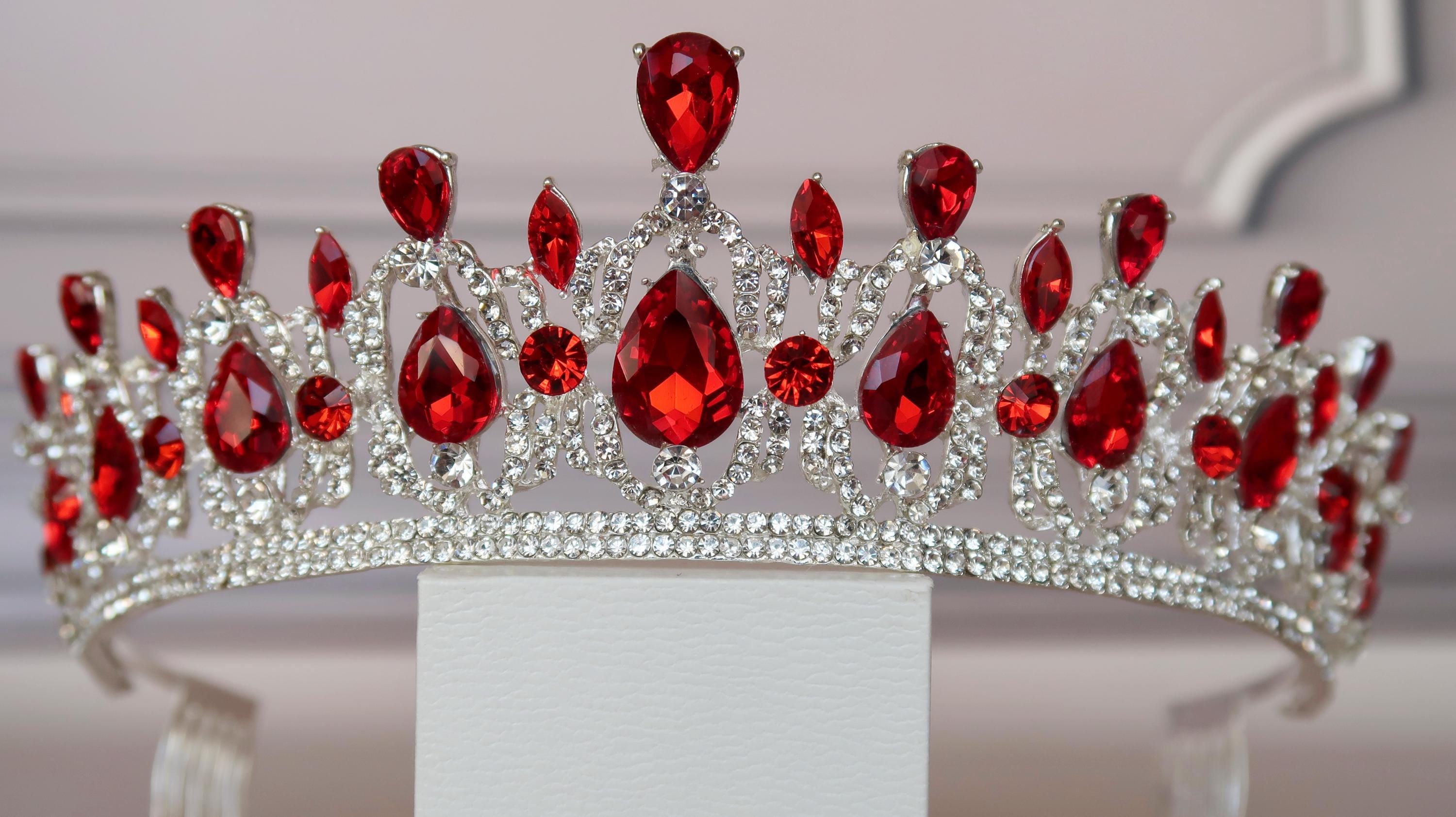 Red Crystal Headpiece, Princess tiara
