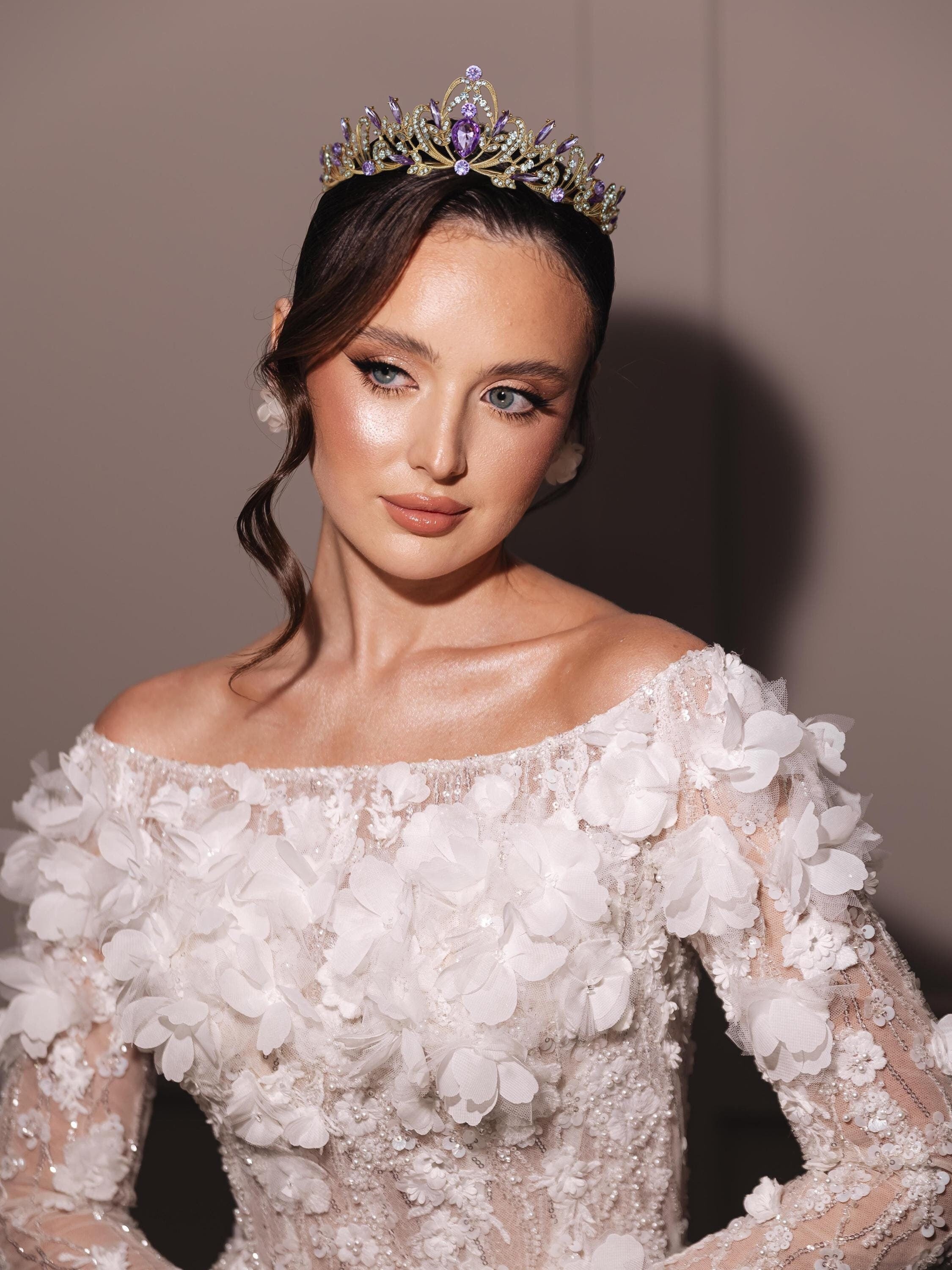 Purple Sofia tiara