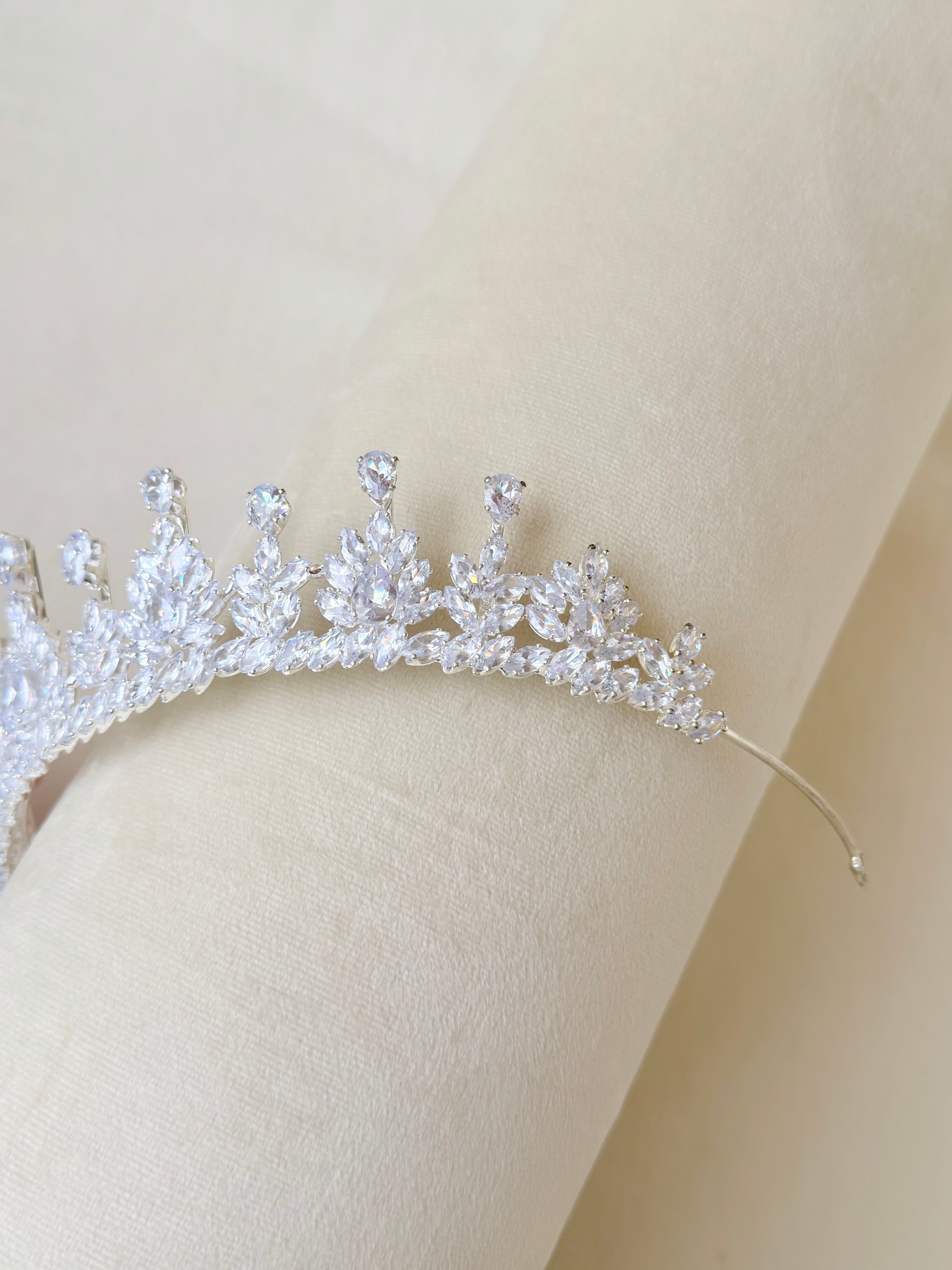 Luxury Zircon Wedding Tiara