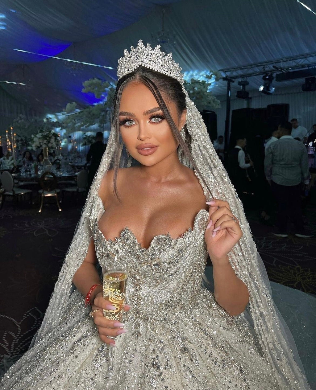 Amelia Rhinestone Tiara