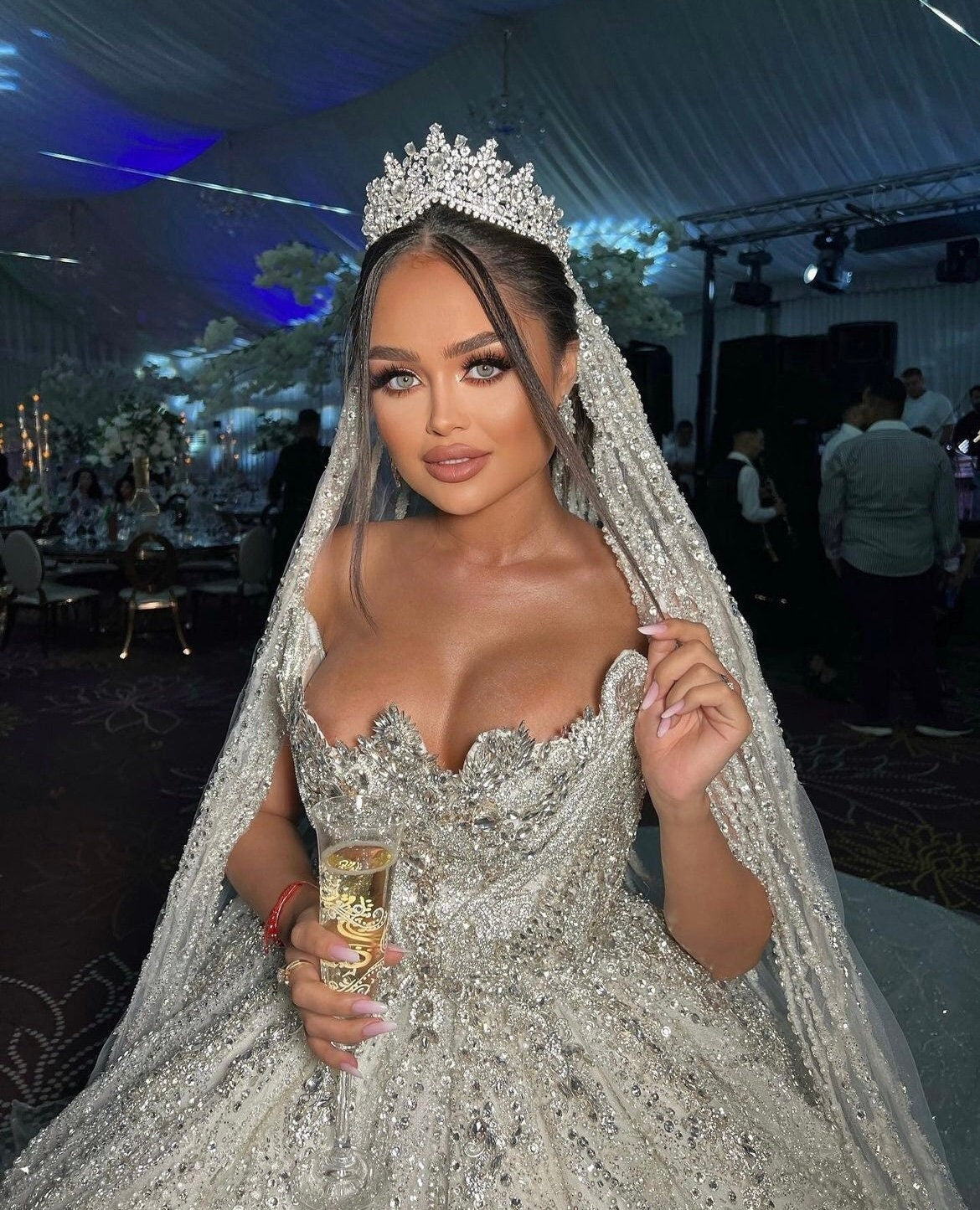 Amelia Rhinestone Tiara