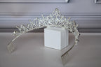 Sapphire Royal Tiara, Silver and Blue Crown for child