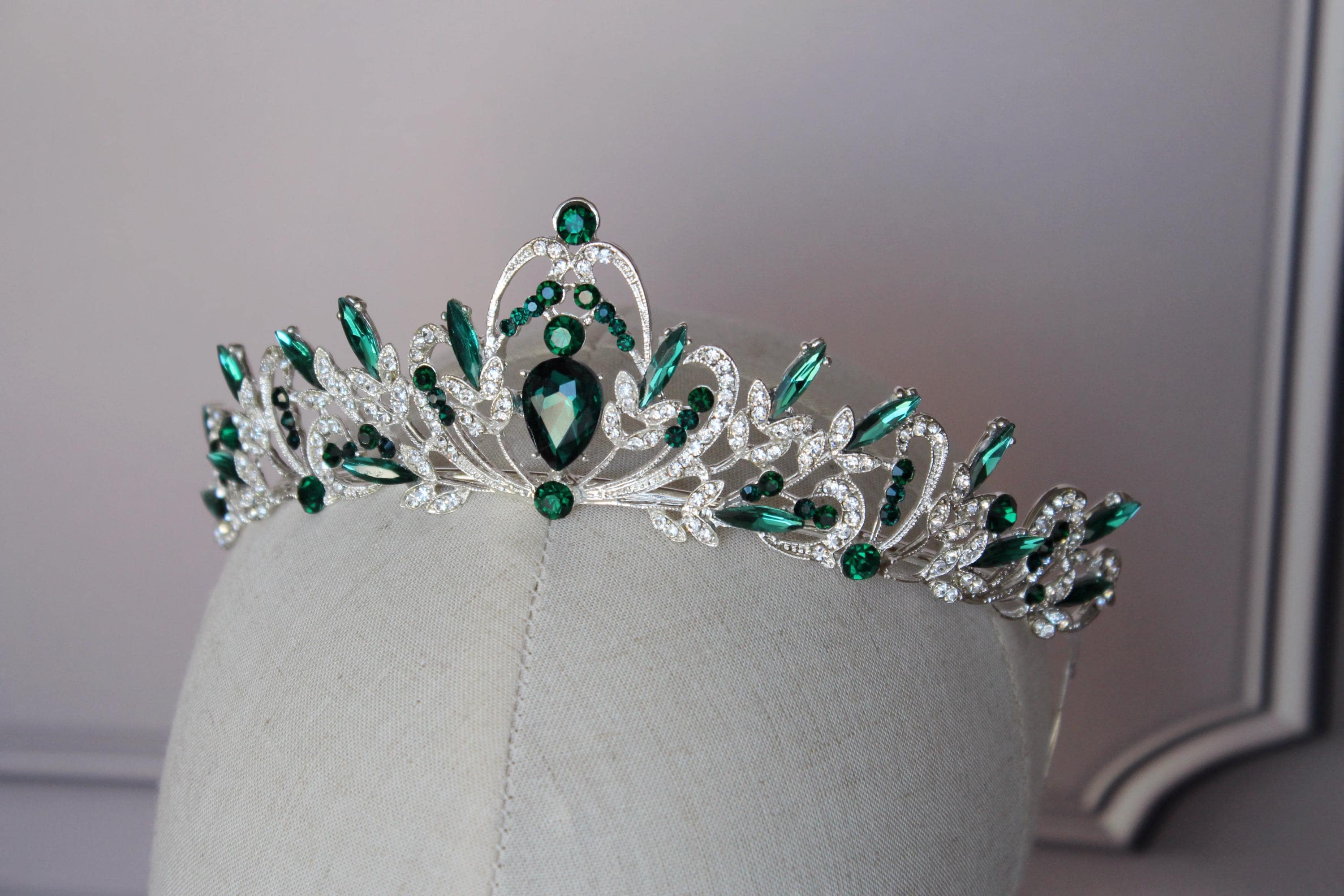 Emerald Green Tiara