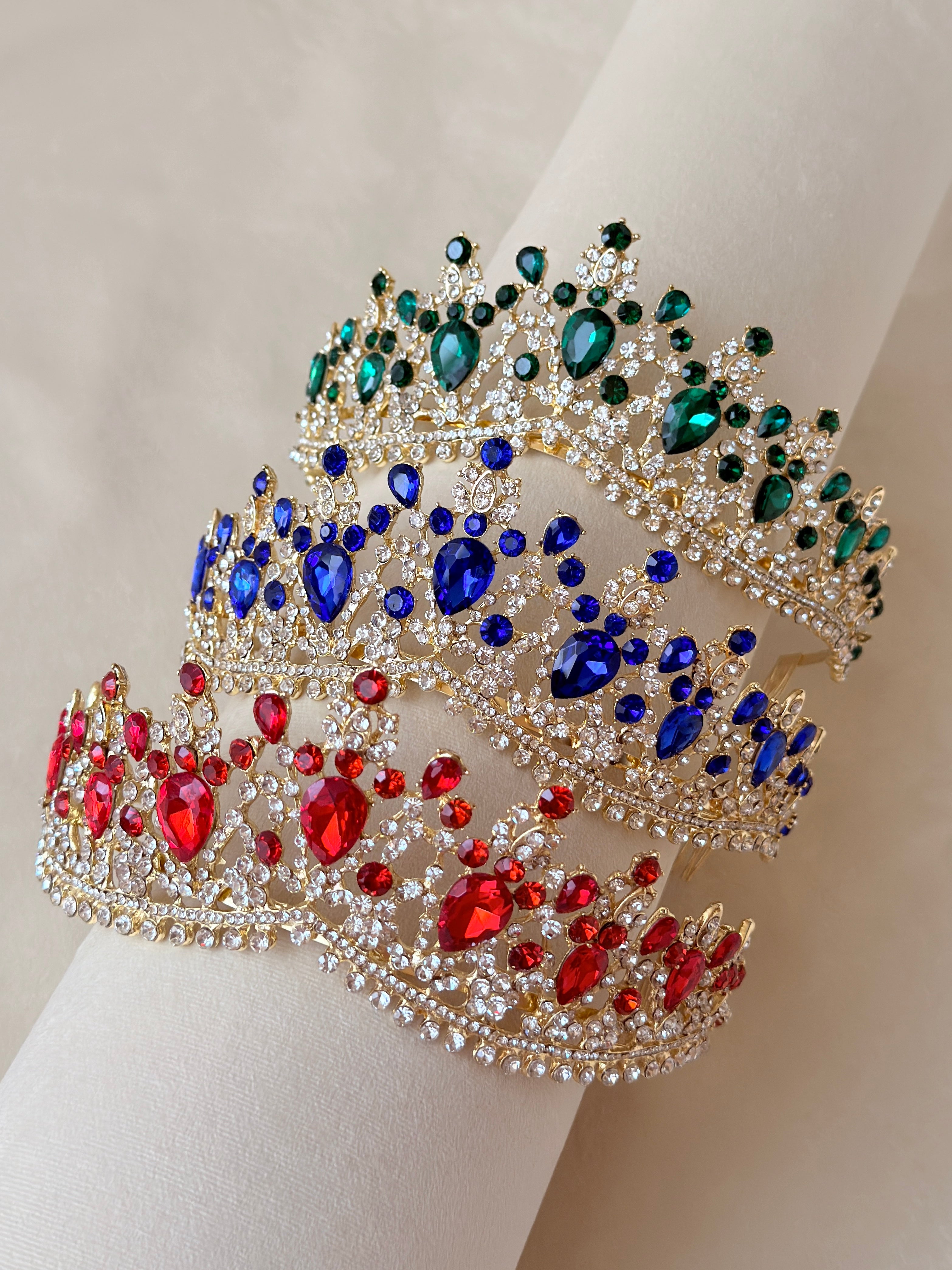 Green Emerald tiara