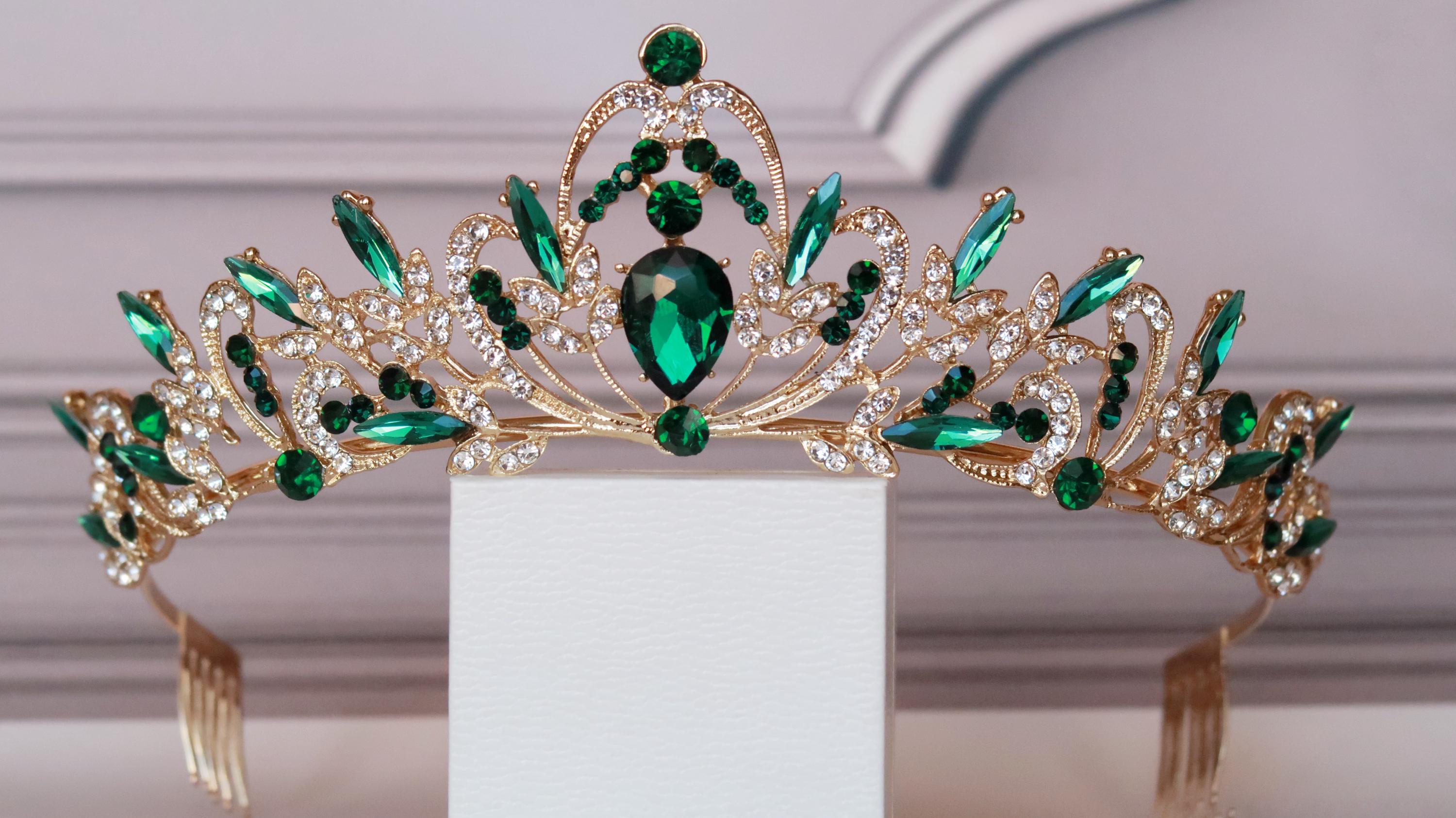 Eliza Green-Emerald Tiara