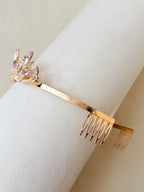 Pink Gold Rosalie Tiara