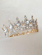 Royal Gold Halo Crown