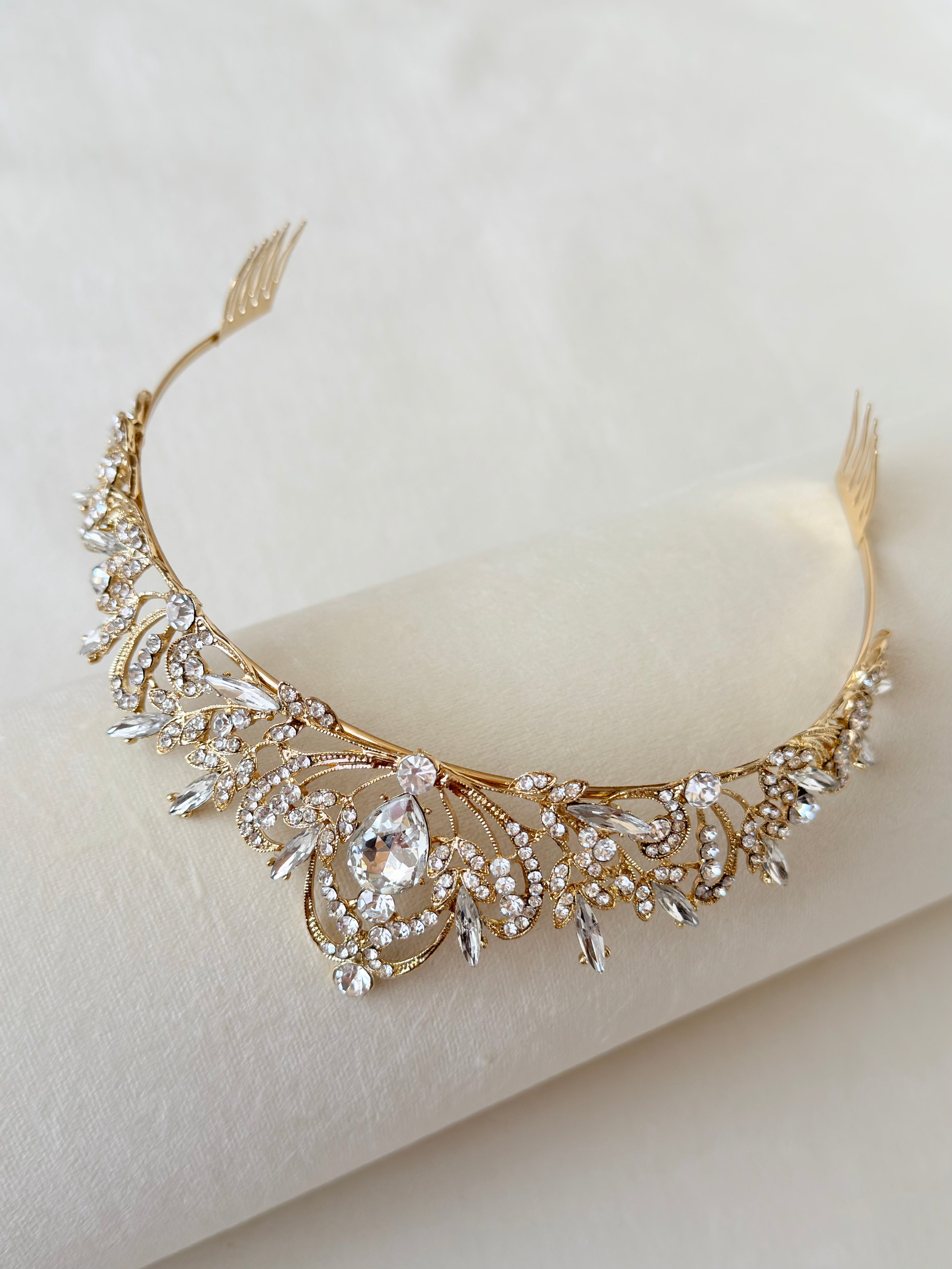 Gold Ballet tiara