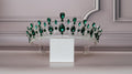Emerald tiara, Green wedding crown