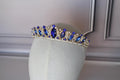 Blue Sapphire tiara-headband, Frozen tiara