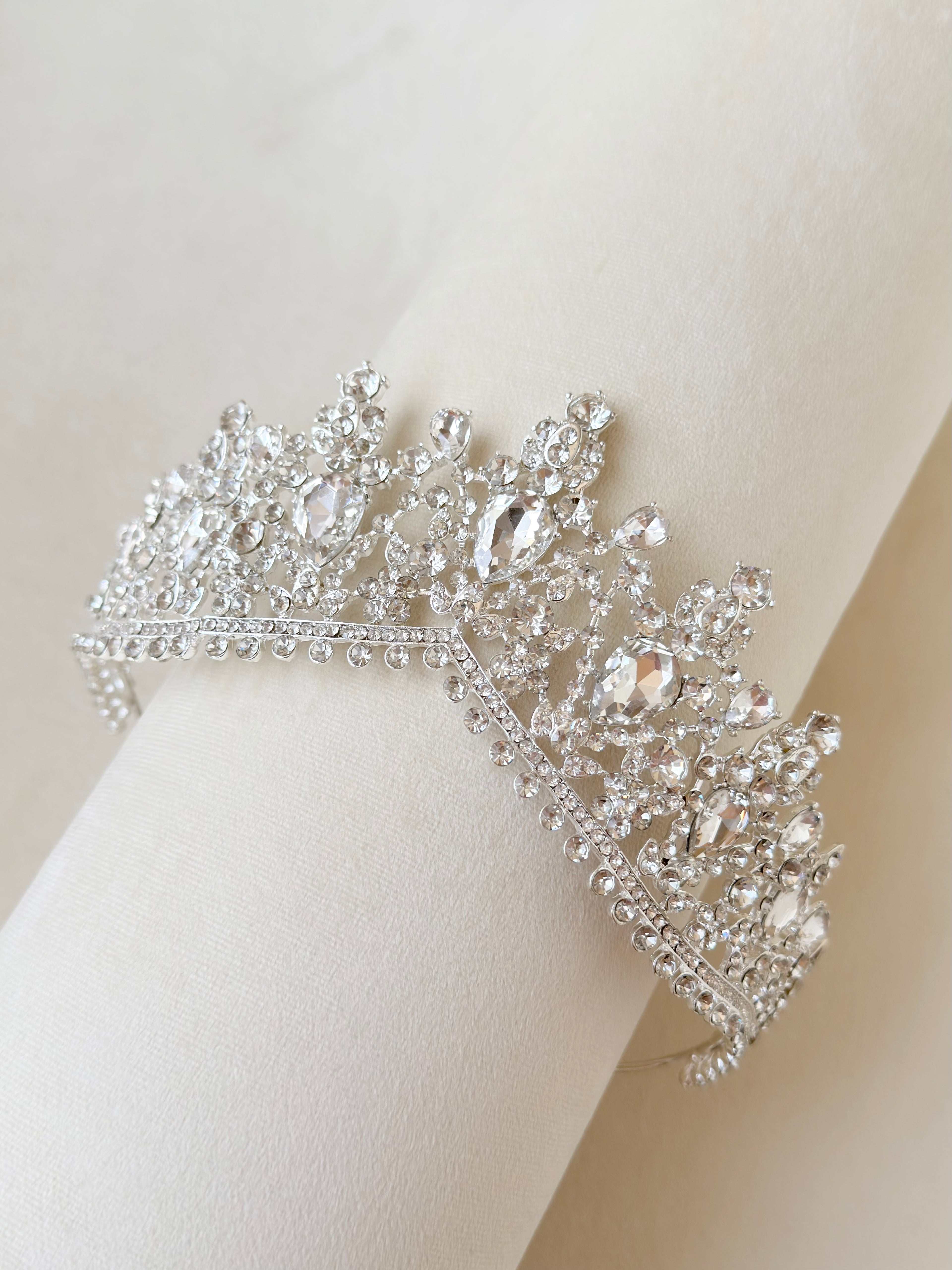 Amelia Rhinestone Tiara