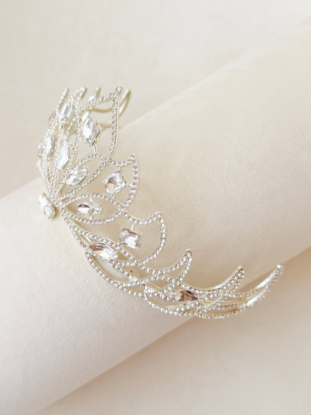 Silver Crystal Crown
