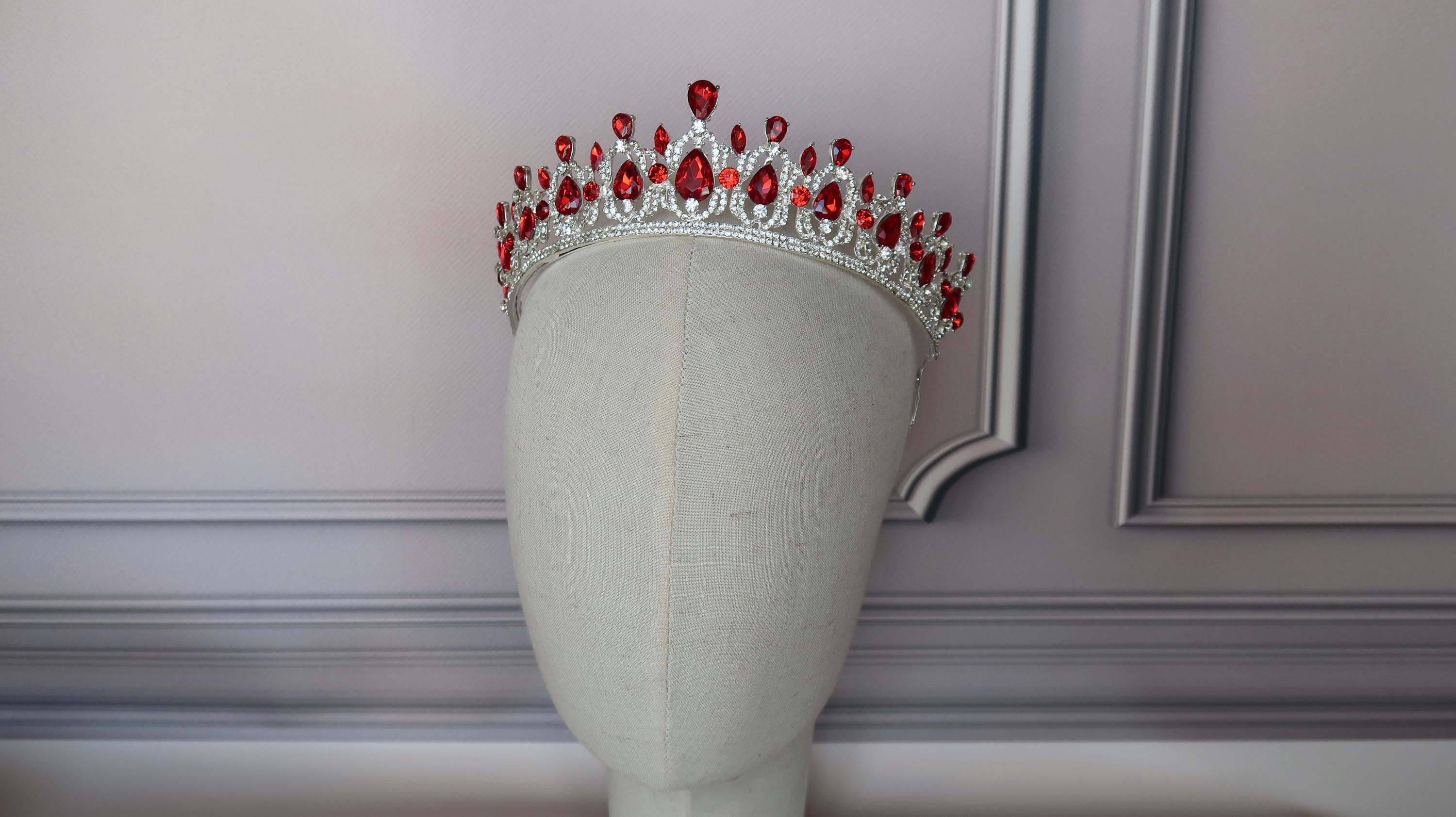 Red Crystal Headpiece, Princess tiara