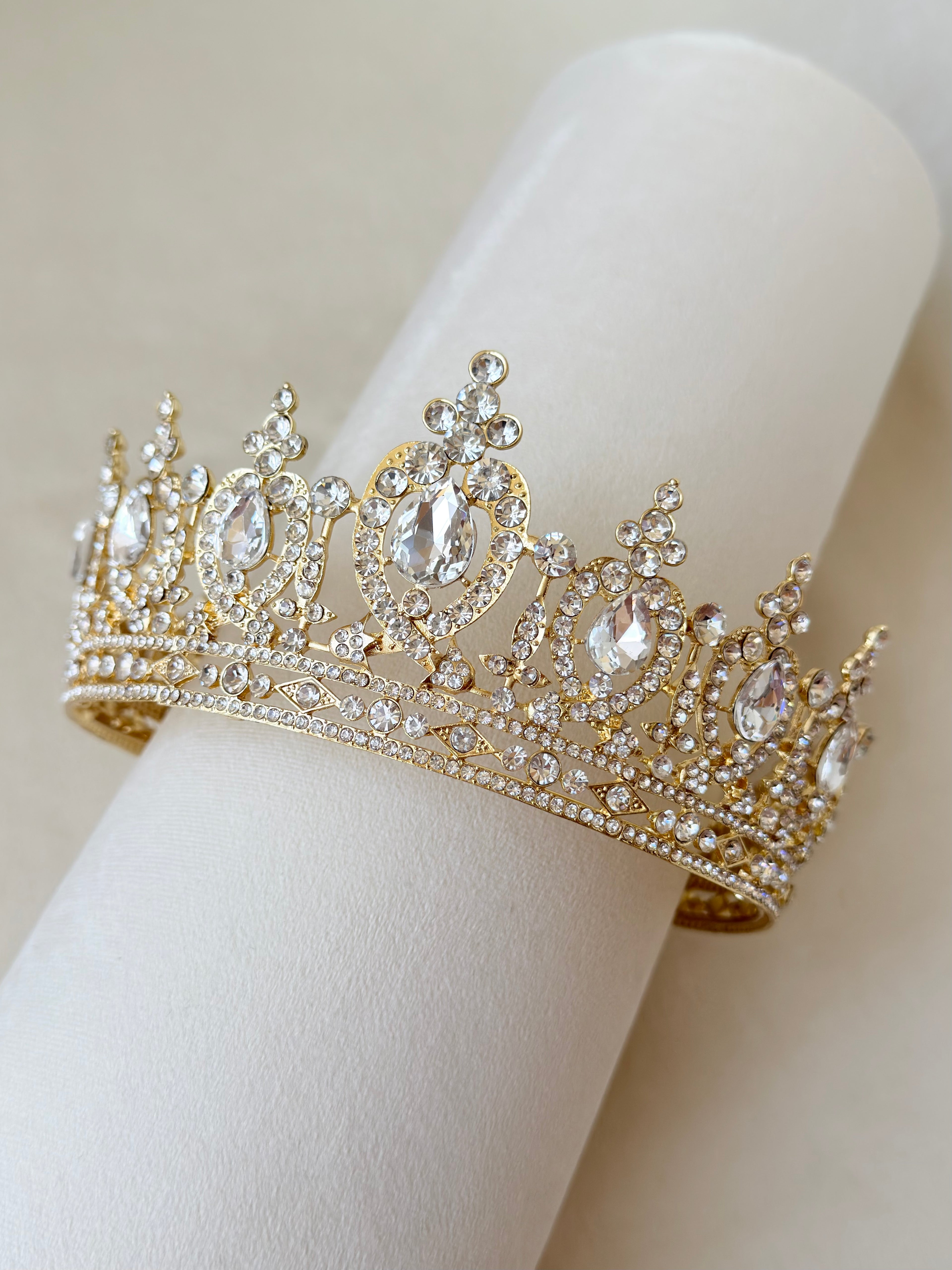 Gold Halo Crown Solara