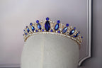 Blue Sapphire tiara-headband, Frozen tiara