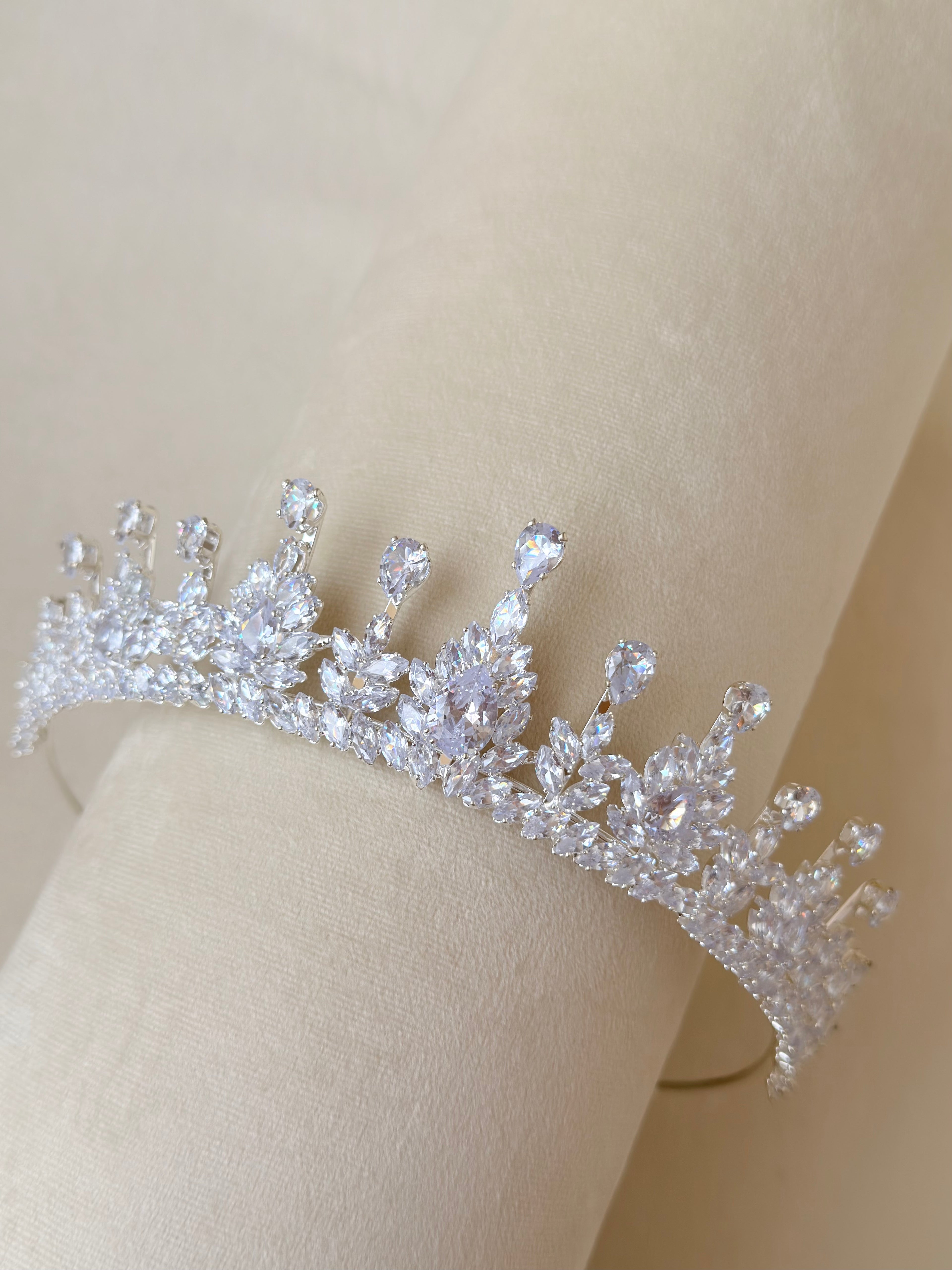 Luxury Zircon Wedding Tiara