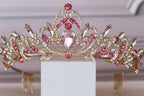 Pink Gold Rosalie Tiara
