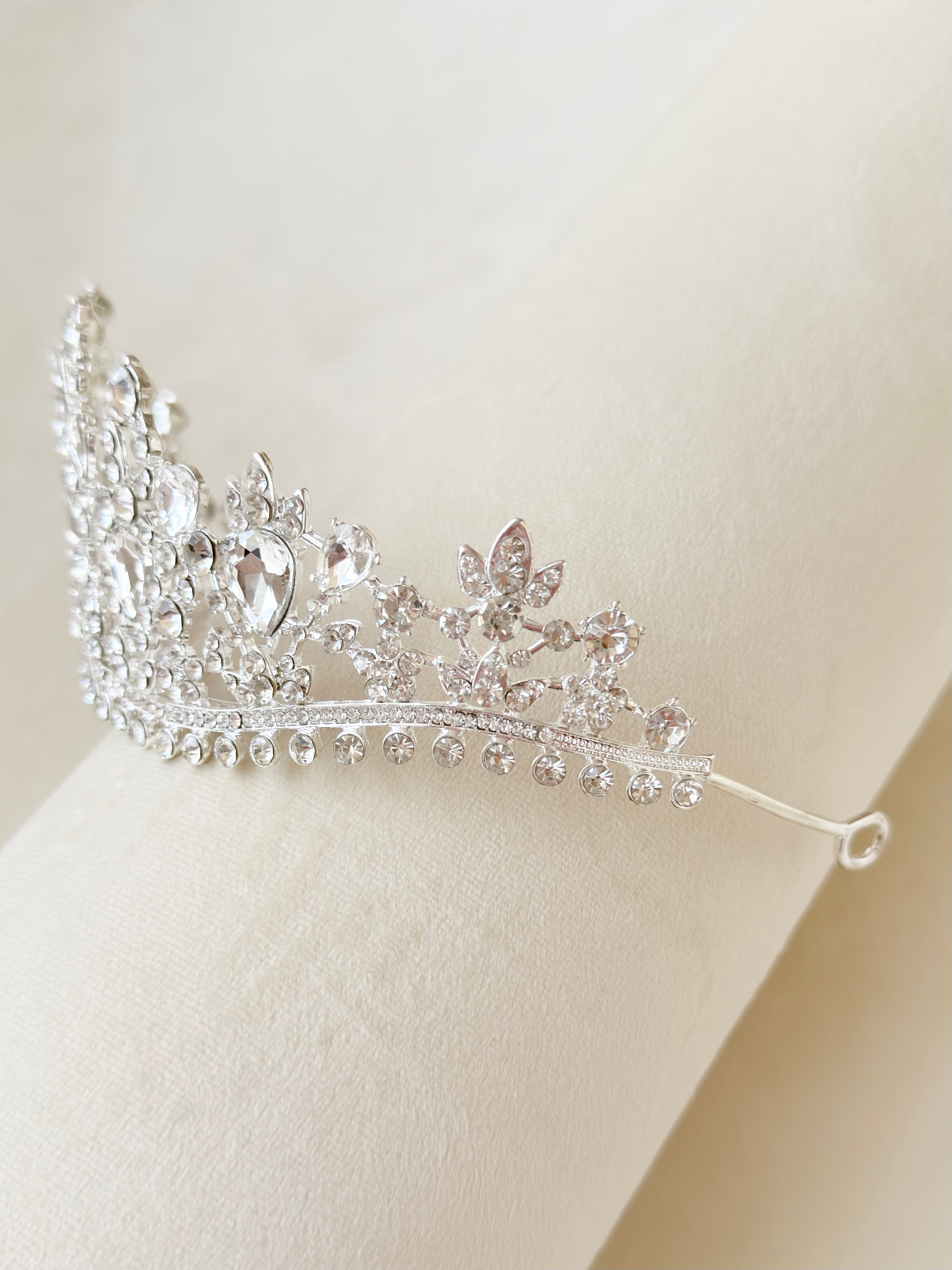 Amelia Rhinestone Tiara