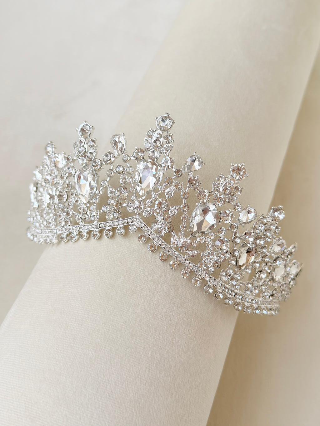 Amelia Rhinestone Tiara