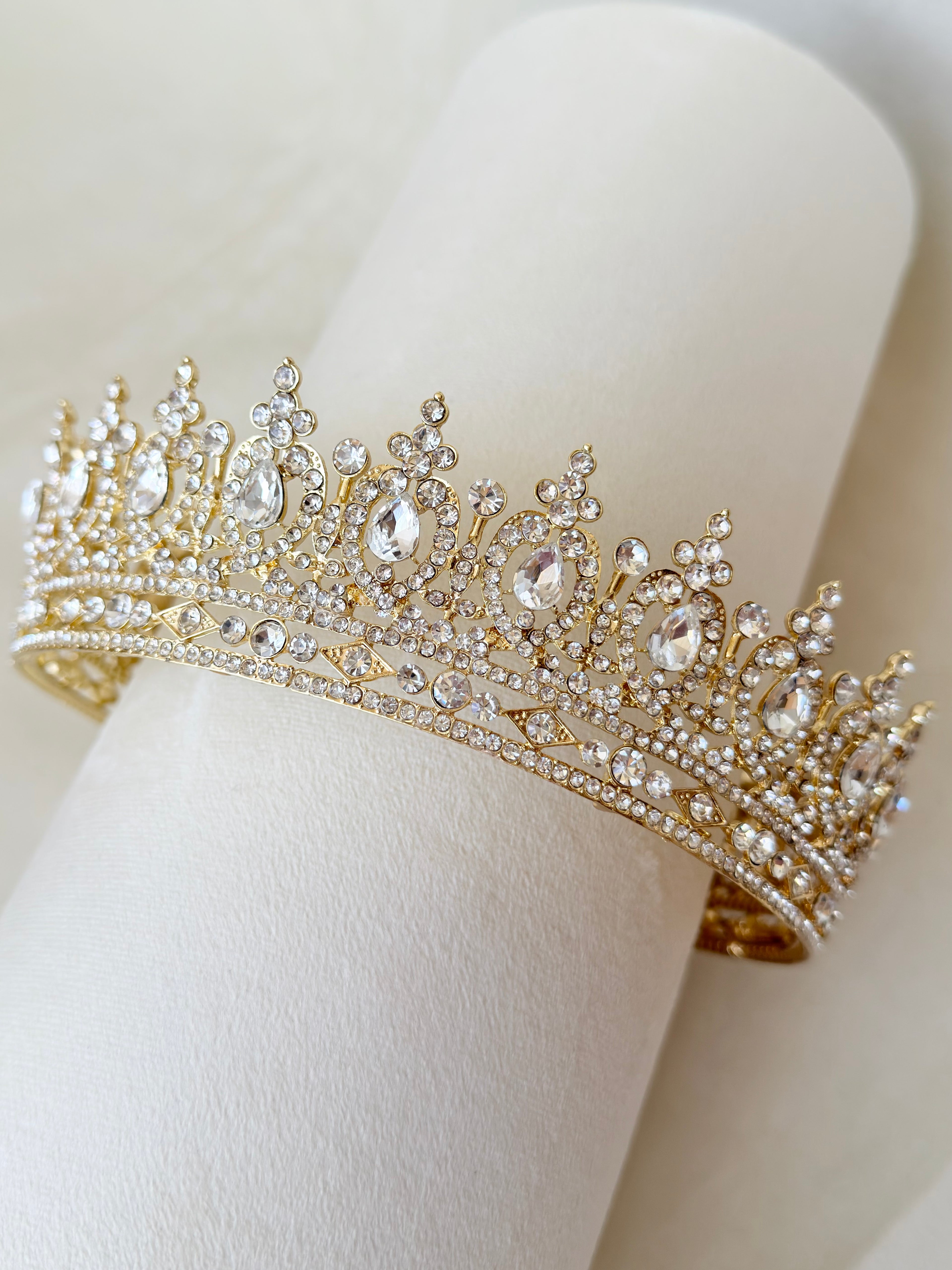 Gold Halo Crown Solara