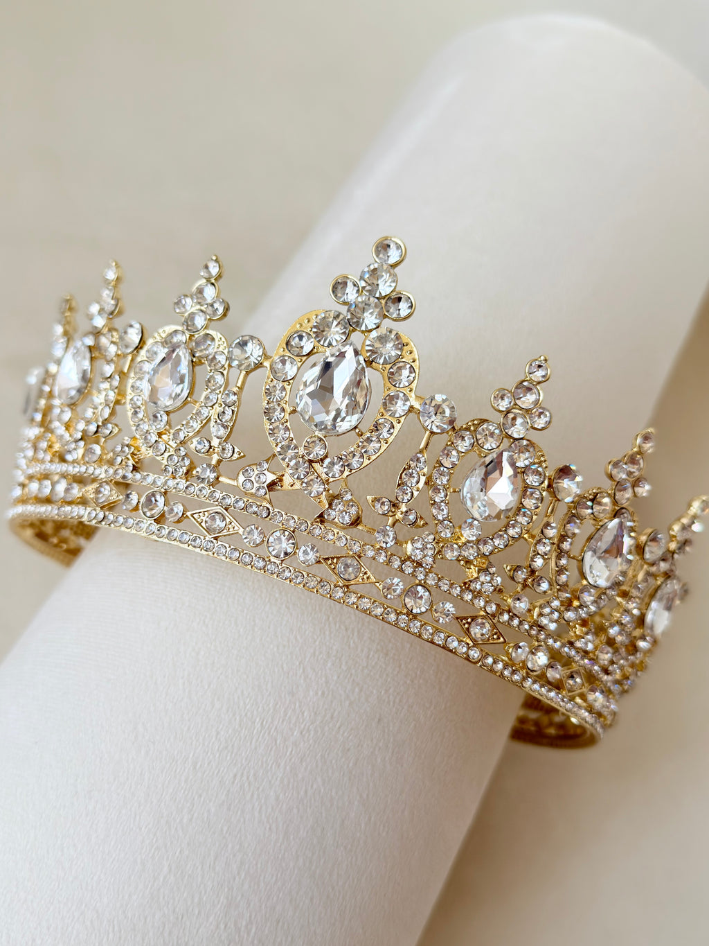 Gold Halo Crown Solara