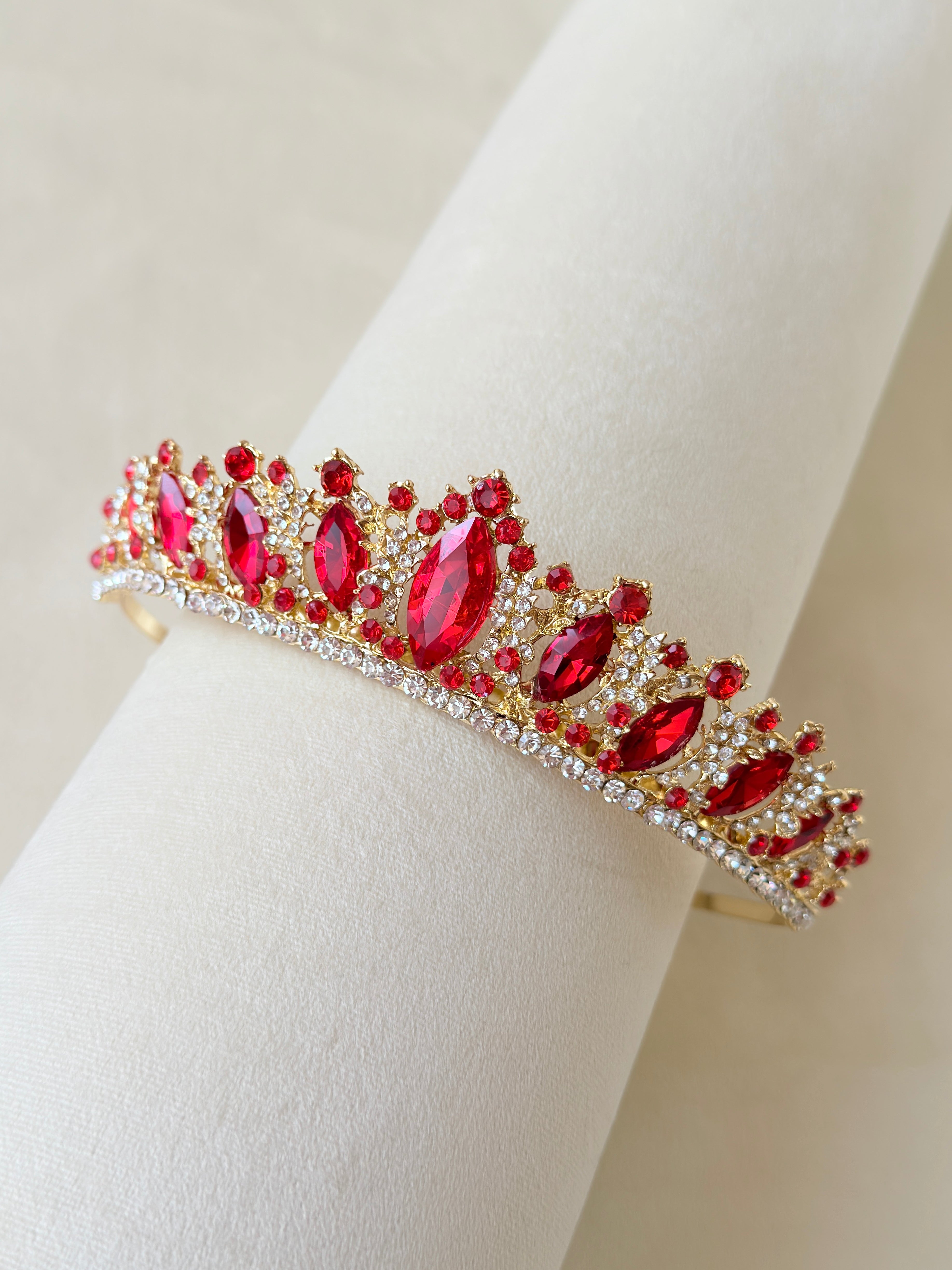 Red Ruby tiara, Tiara for child