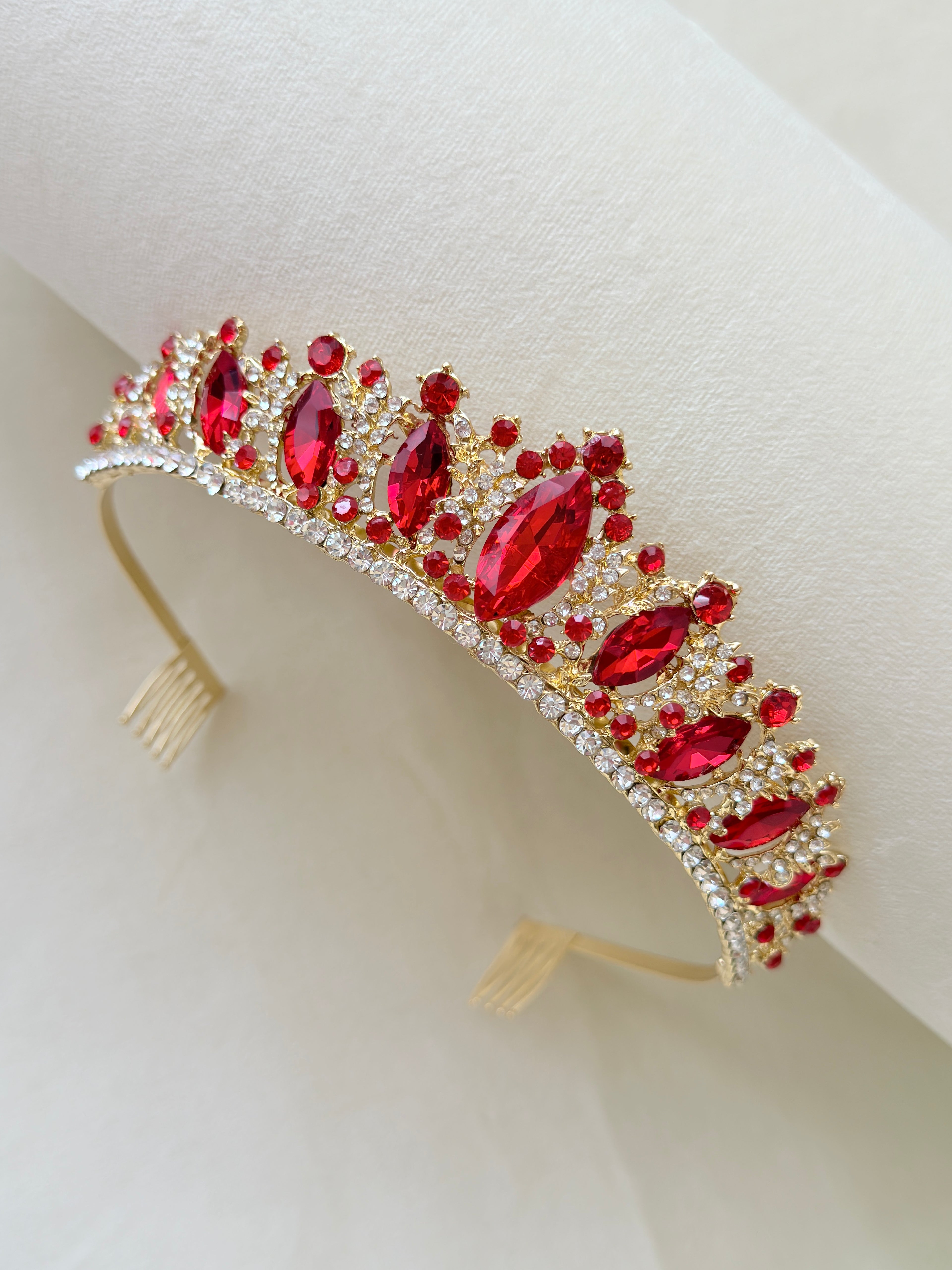 Red Ruby tiara, Tiara for child