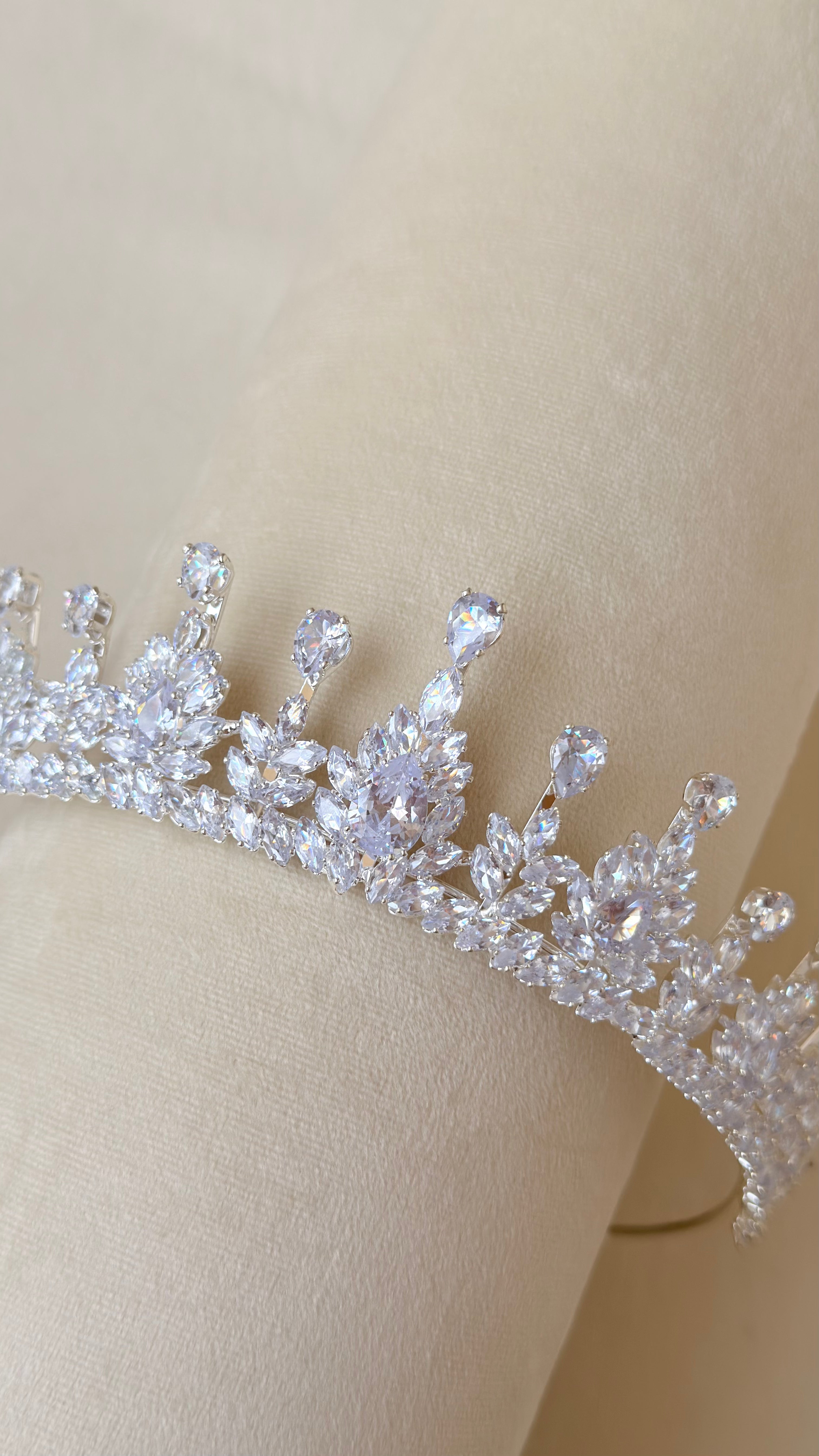 Luxury Zircon Wedding Tiara