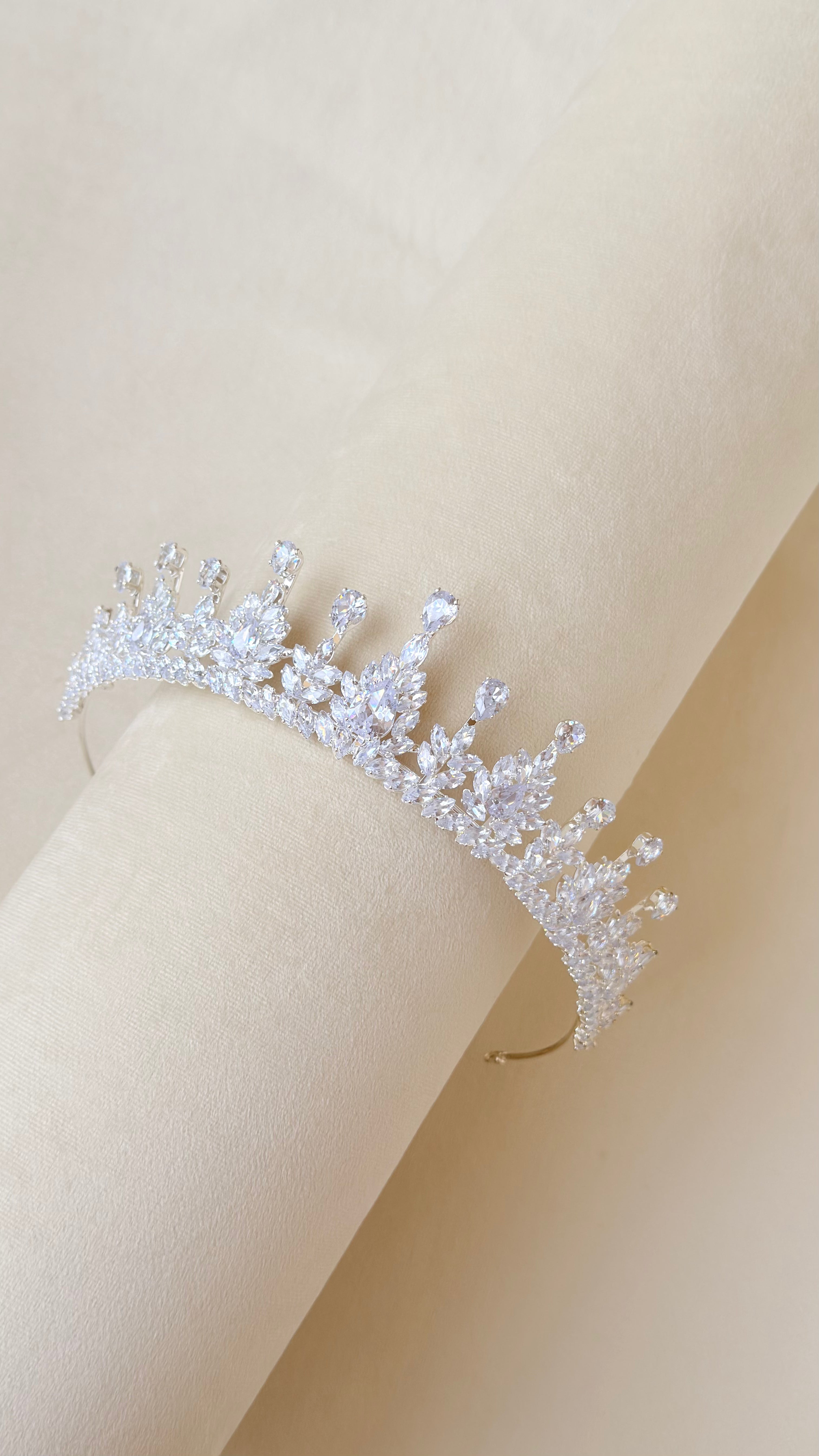 Luxury Zircon Wedding Tiara