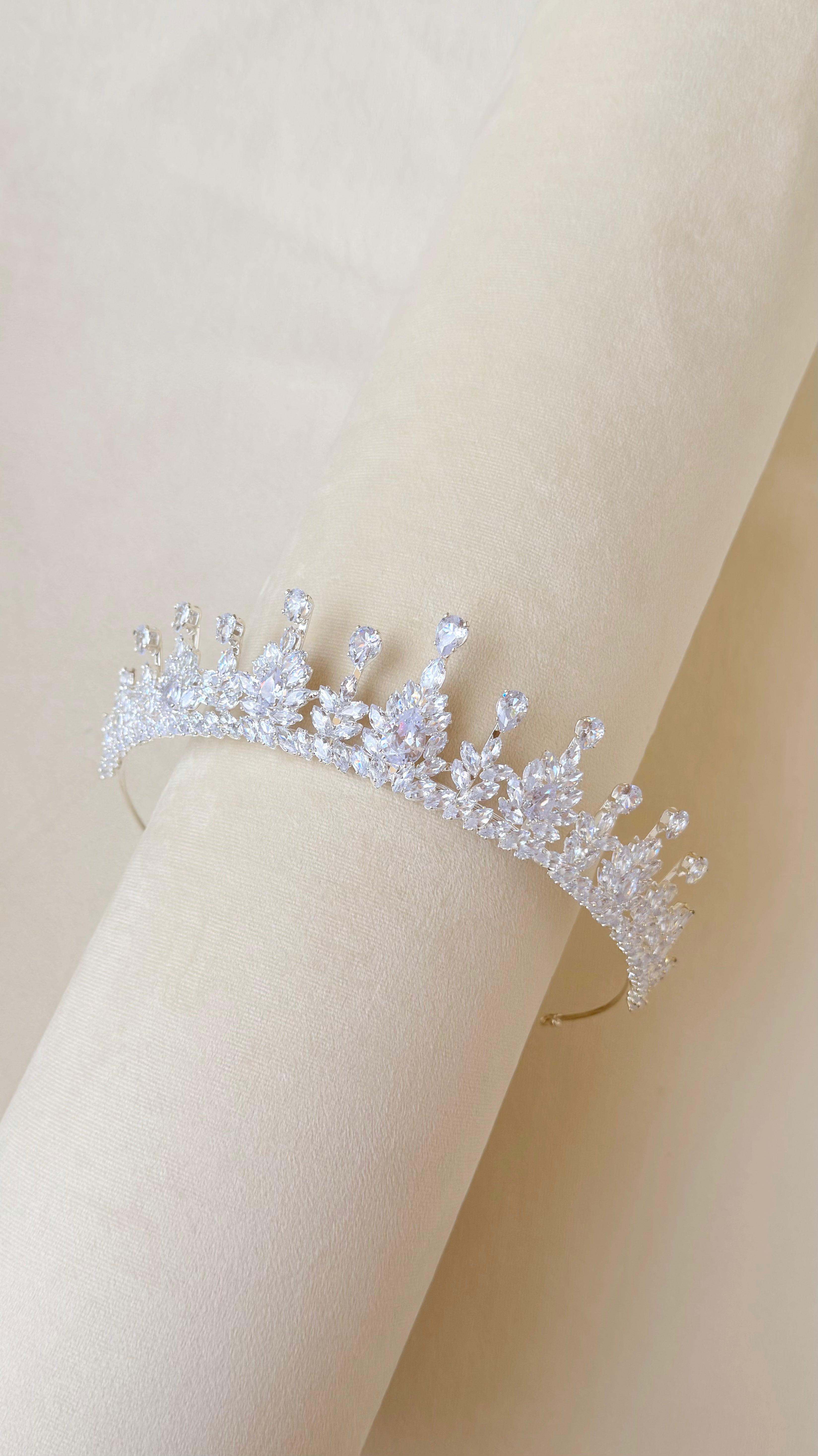 Luxury Zircon Wedding Tiara