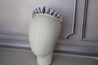 Blue Sapphire tiara-headband, Frozen tiara