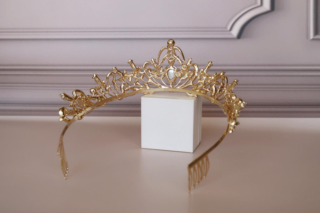 Pink Gold Rosalie Tiara