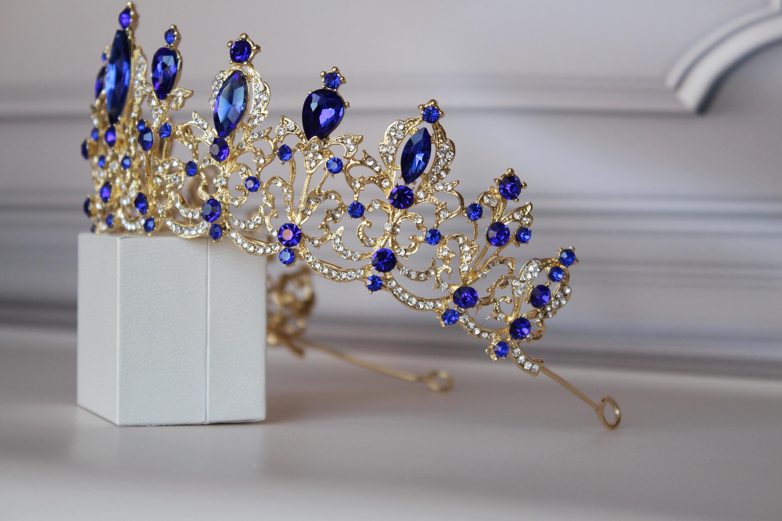 Royal blue sapphire tiara